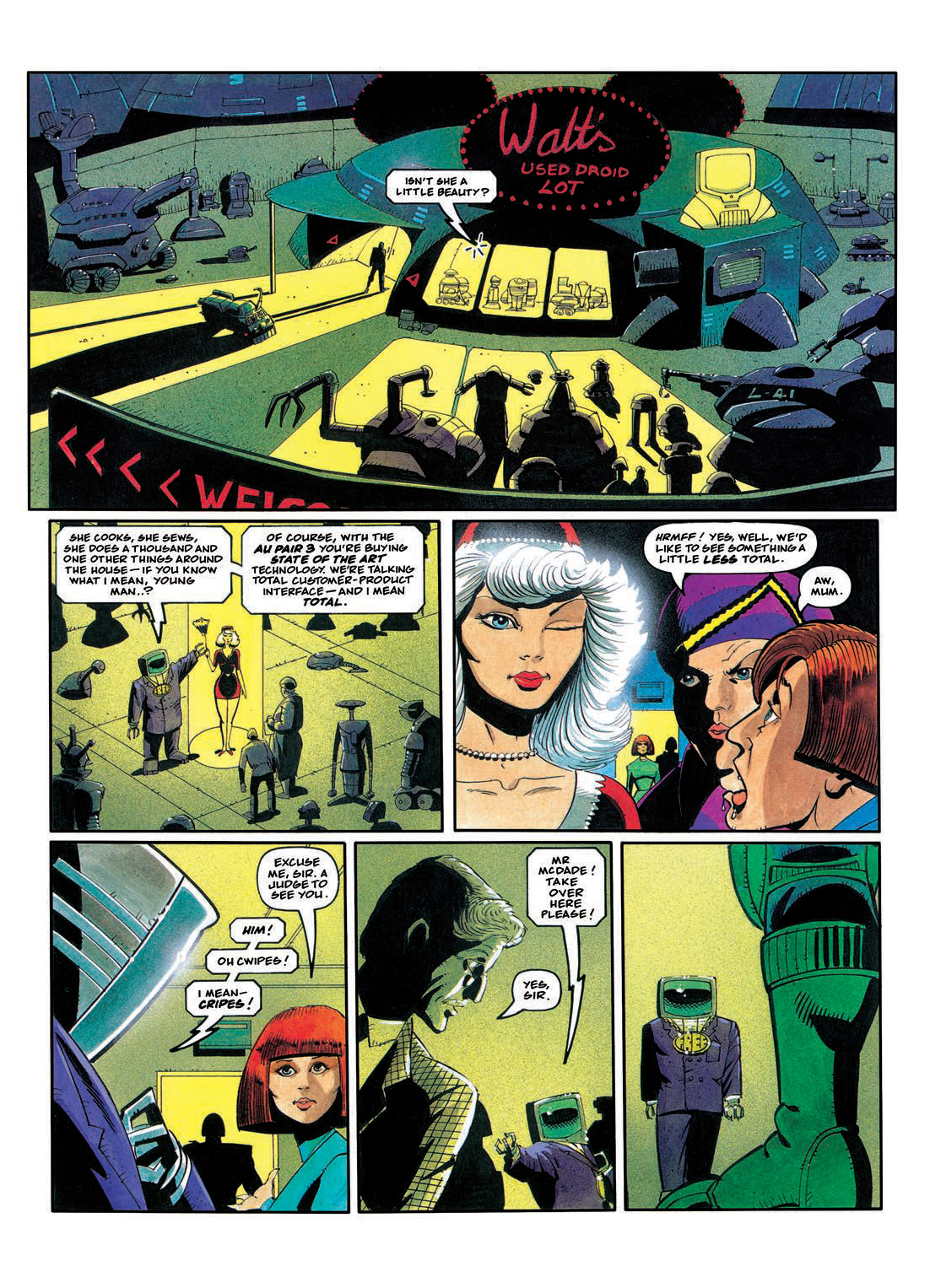Read online Judge Dredd: The Restricted Files comic -  Issue # TPB 3 - 133