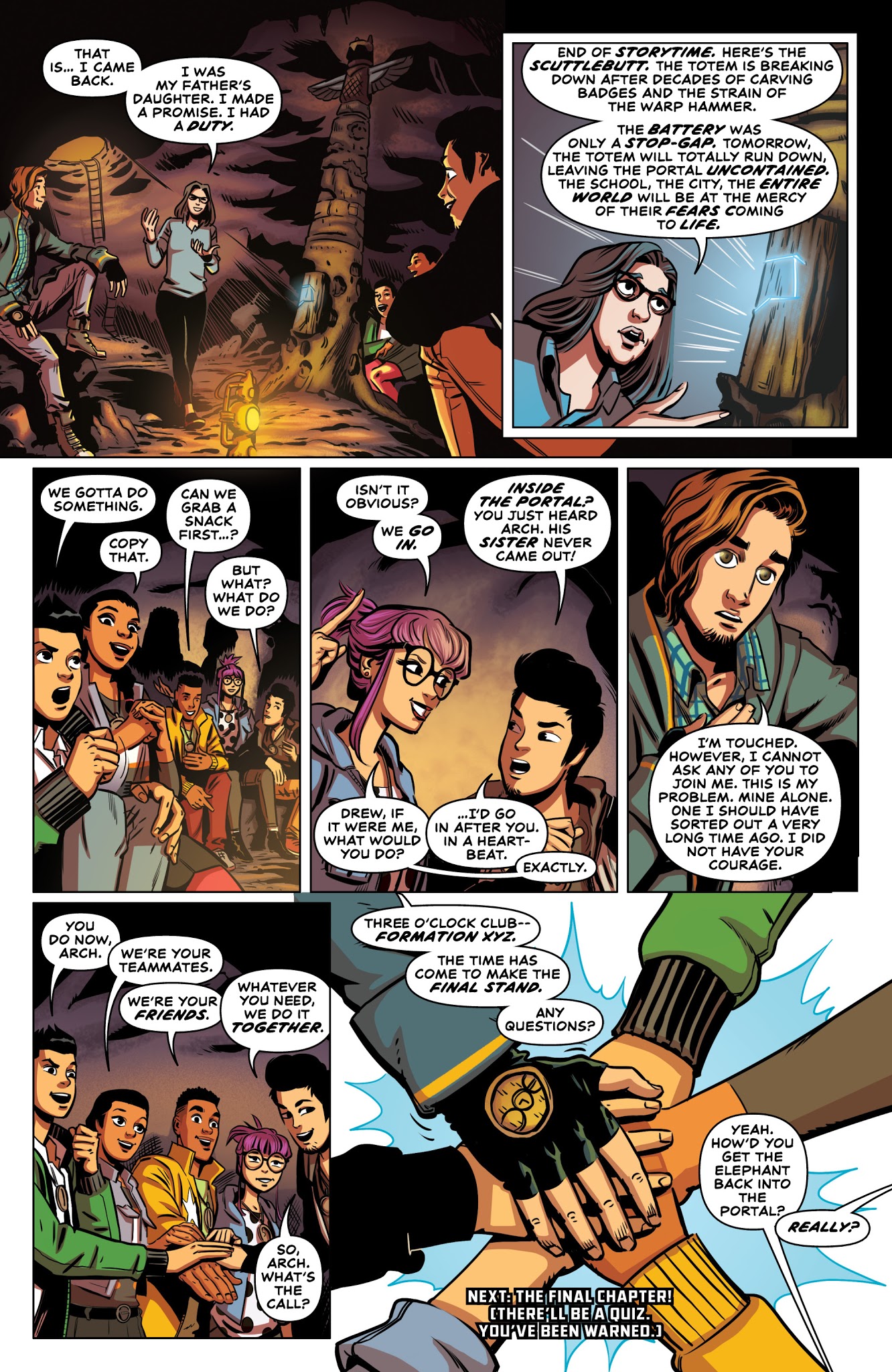 Read online Three O'Clock Club comic -  Issue #4 - 25