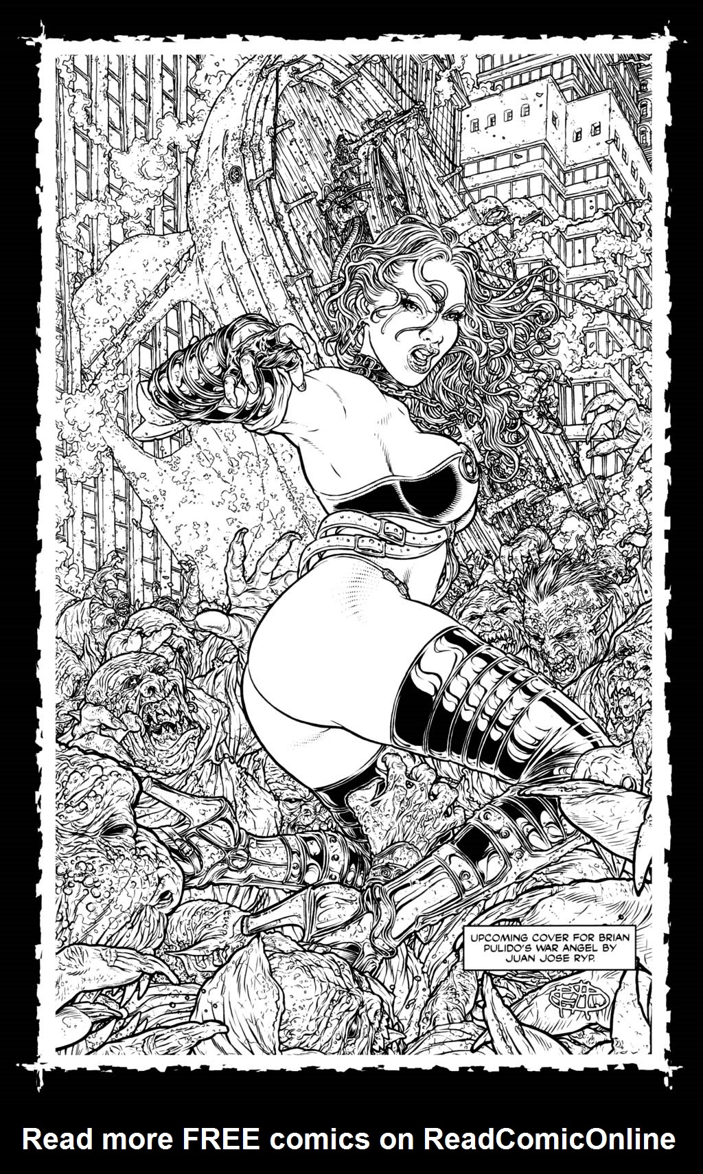 Read online Brian Pulido's War Angel Book of Death comic -  Issue # Full - 2