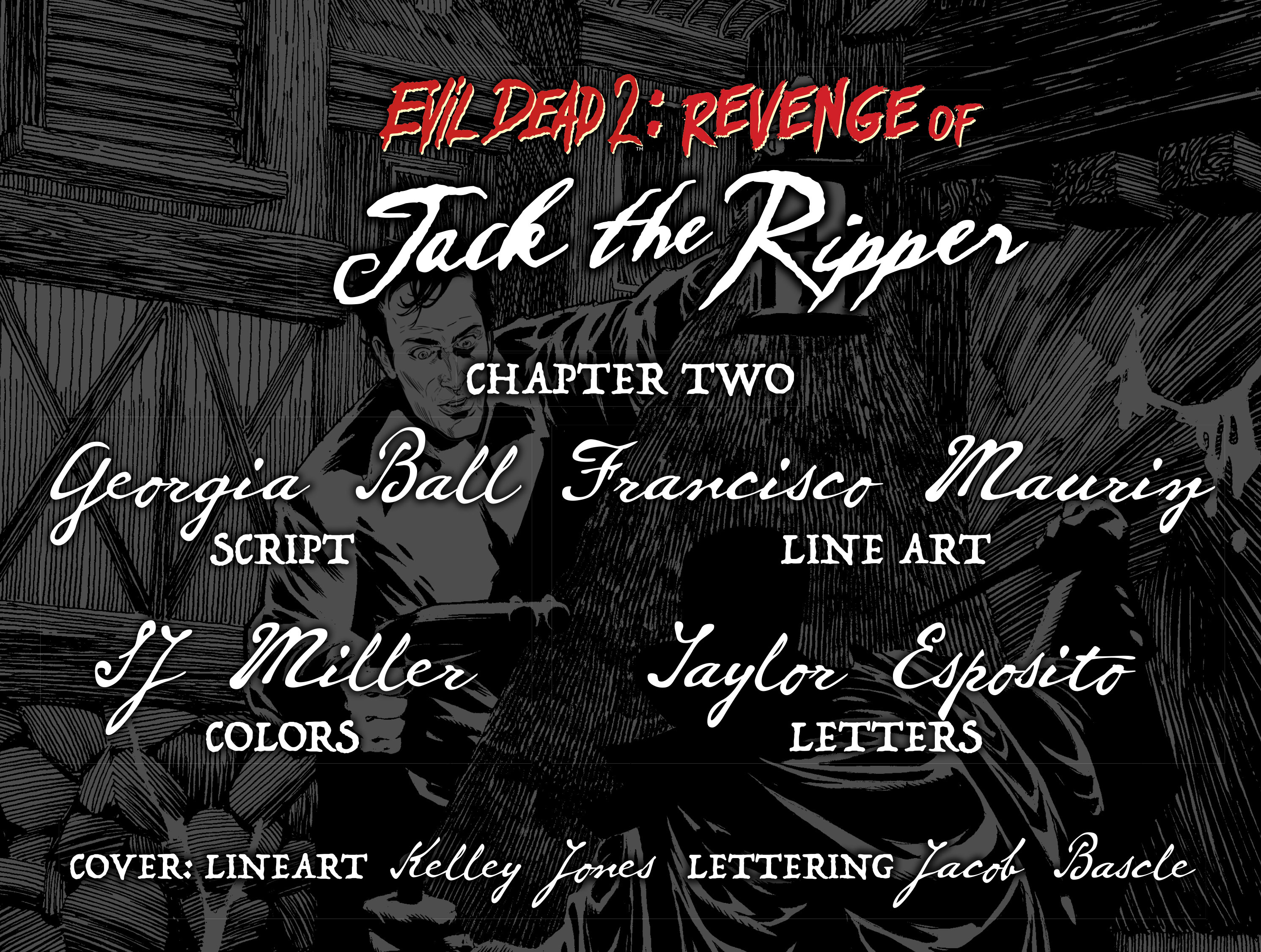 Read online Evil Dead 2: Revenge of Jack the Ripper comic -  Issue #2 - 2