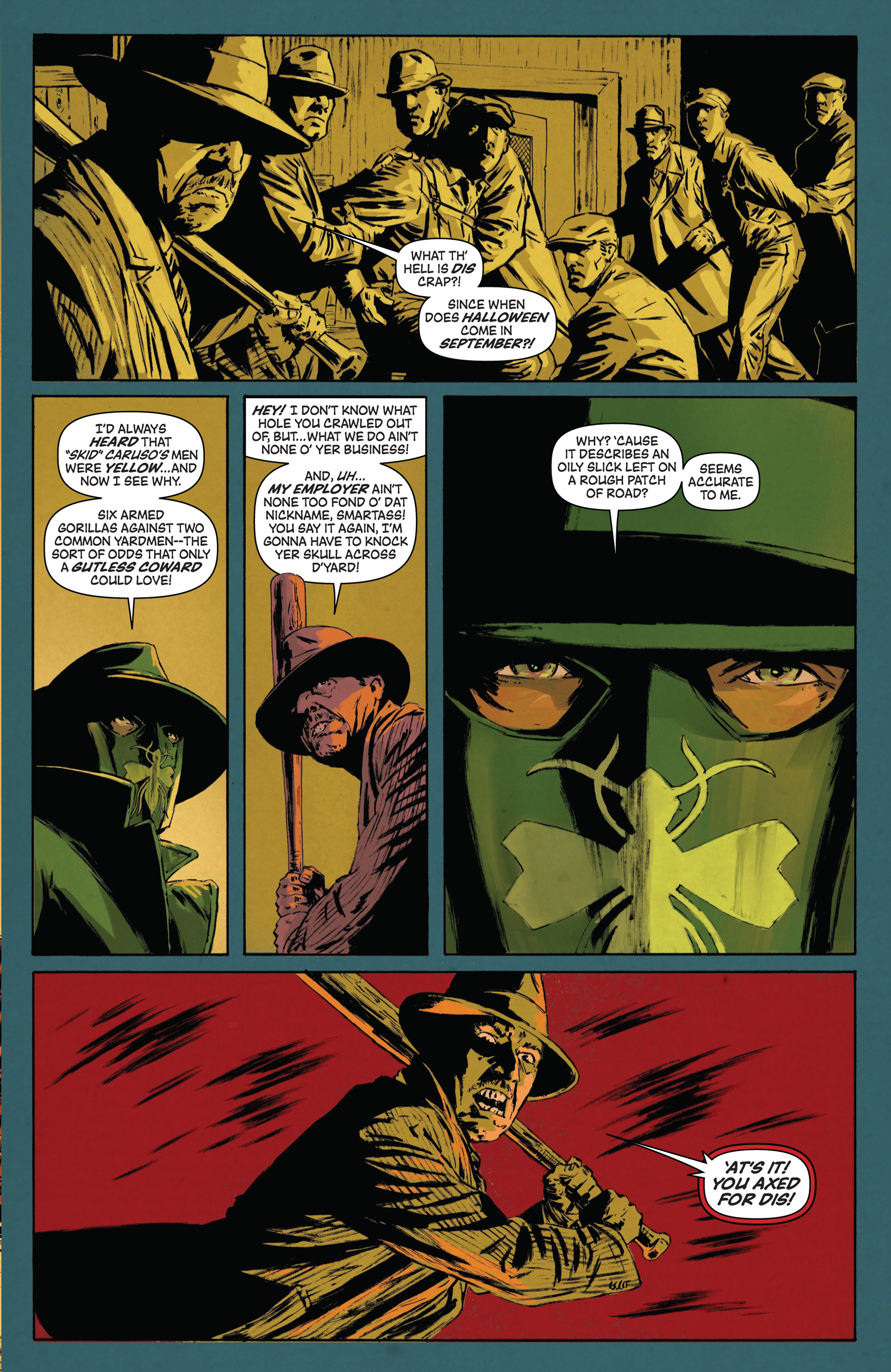 Green Hornet: Year One Issue #1 #2 - English 10