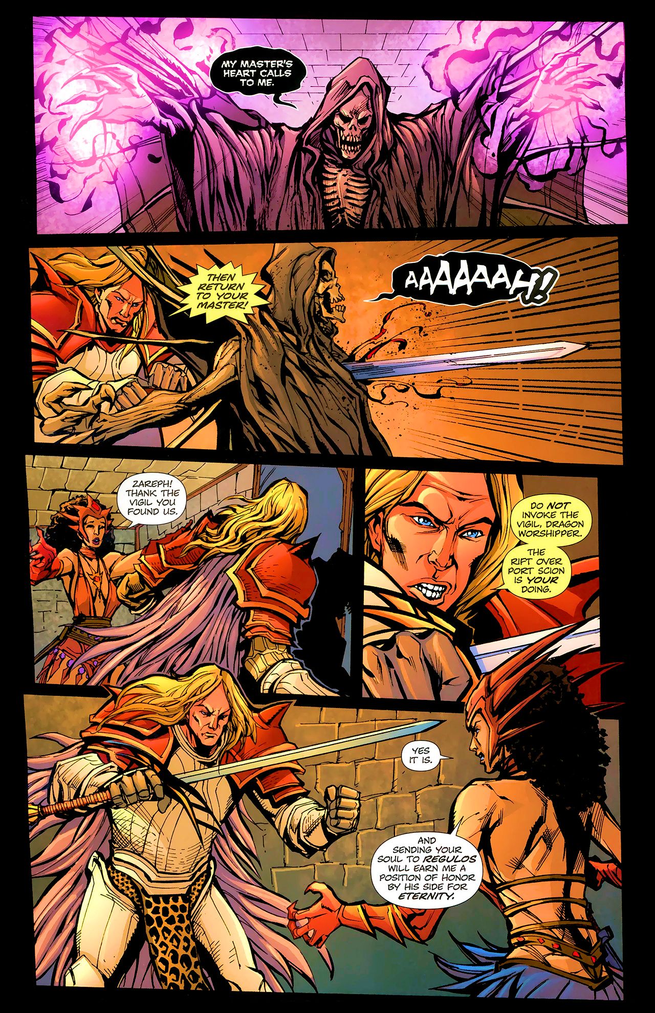 Read online Telara Chronicles comic -  Issue #4 - 8