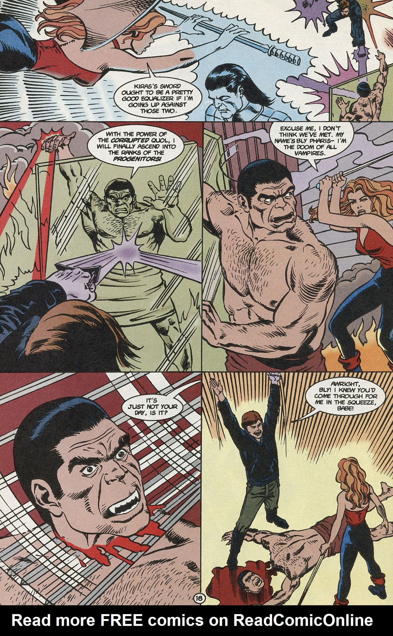 Read online Scarlett comic -  Issue #14 - 21