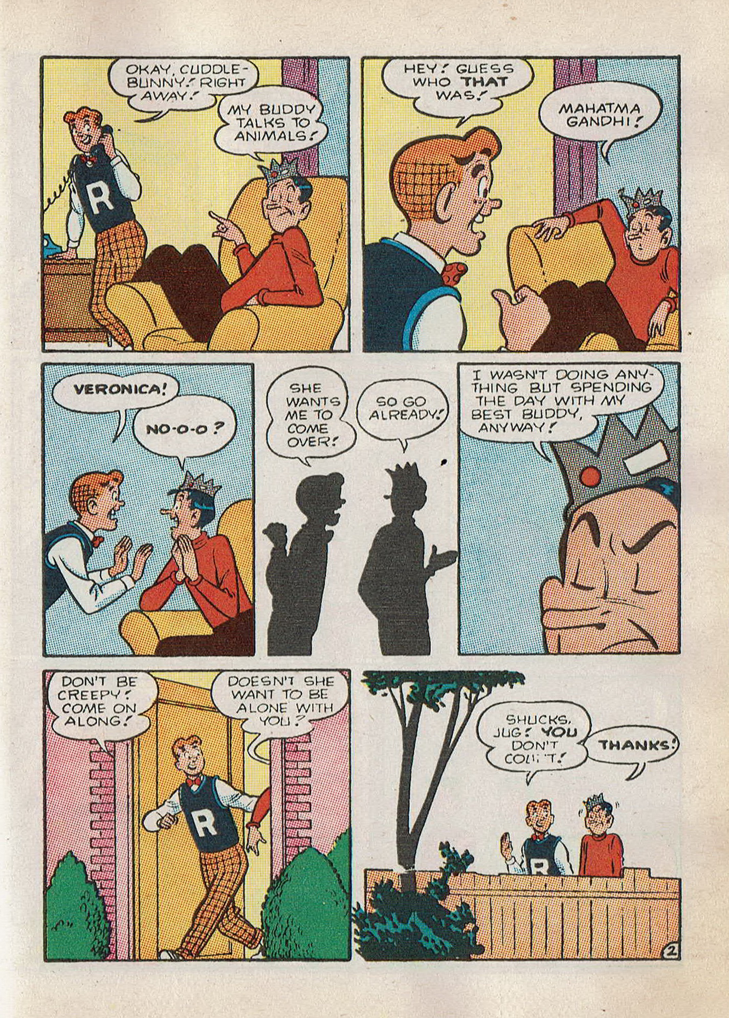 Read online Jughead Jones Comics Digest comic -  Issue #60 - 57