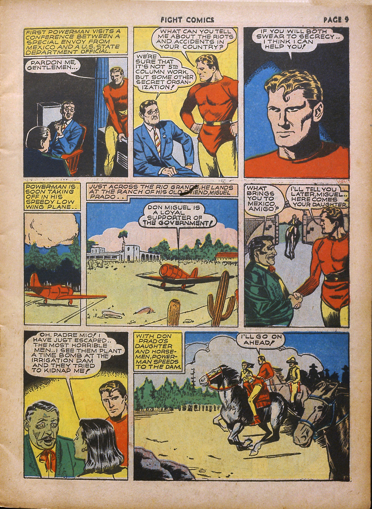 Read online Fight Comics comic -  Issue #14 - 11