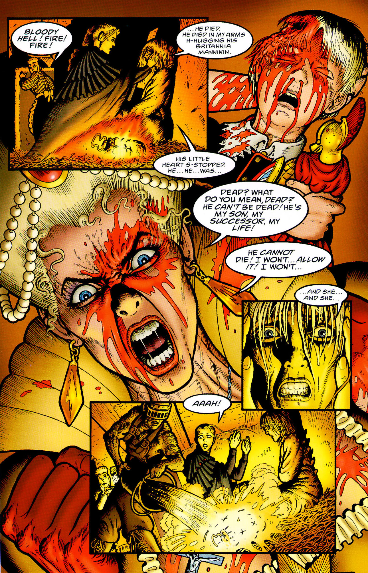 Read online Heart of Empire comic -  Issue #5 - 22