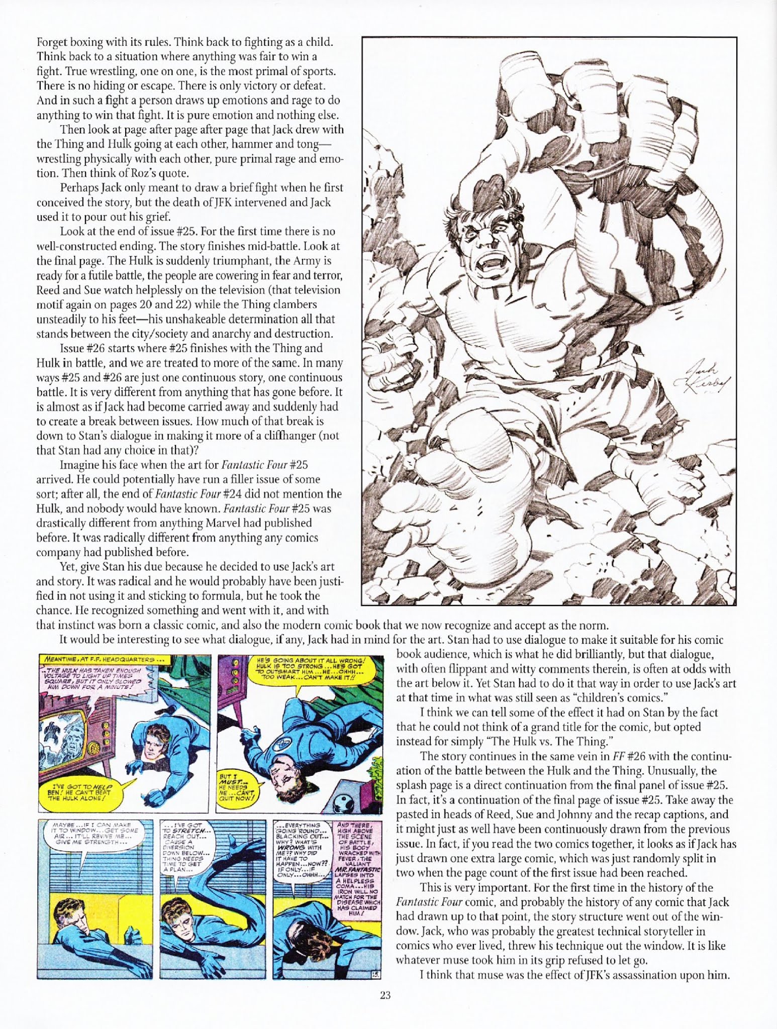 Read online The Jack Kirby Collector comic -  Issue #61 - 23