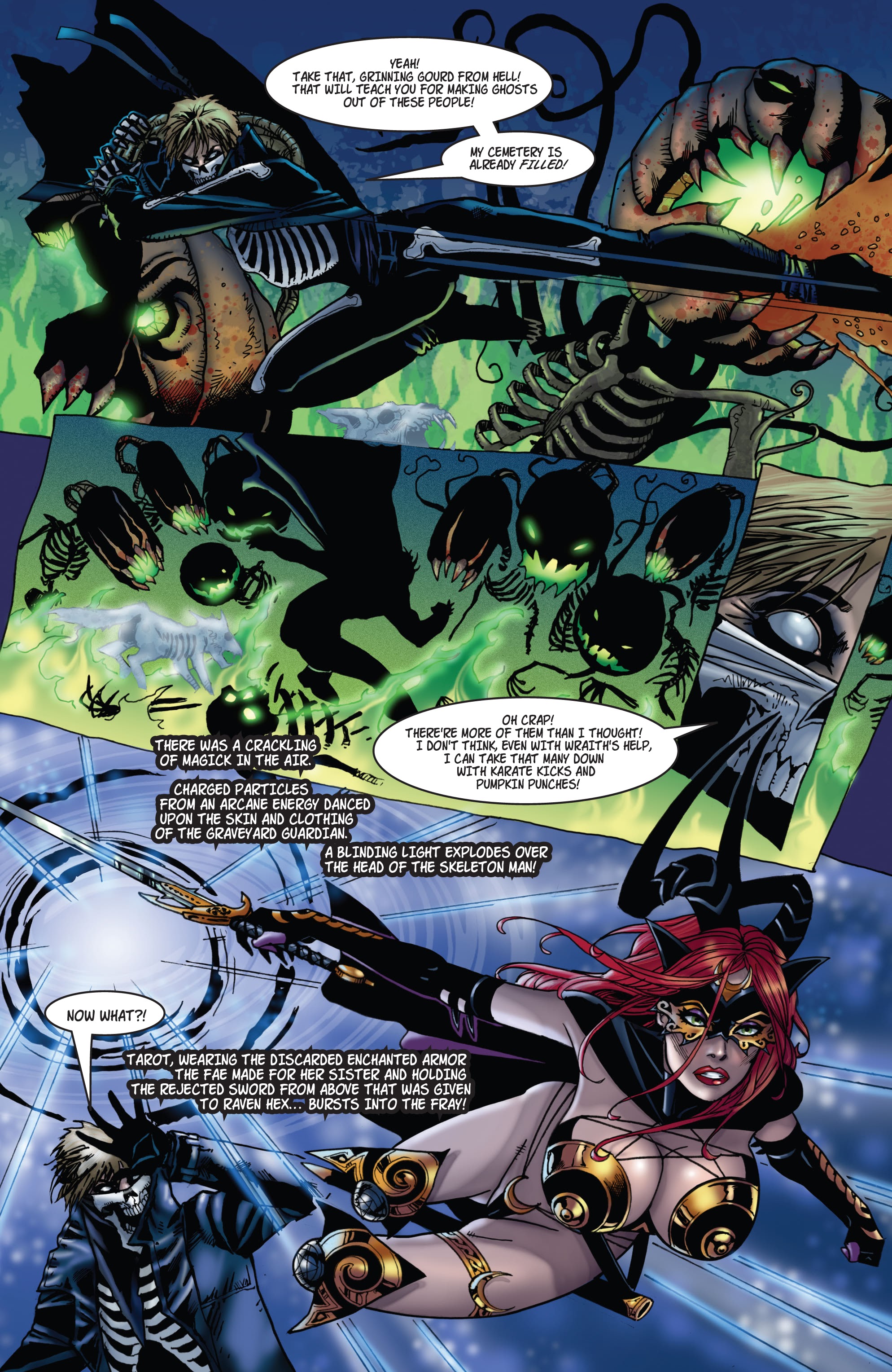 Read online Tarot: Witch of the Black Rose comic -  Issue #123 - 14