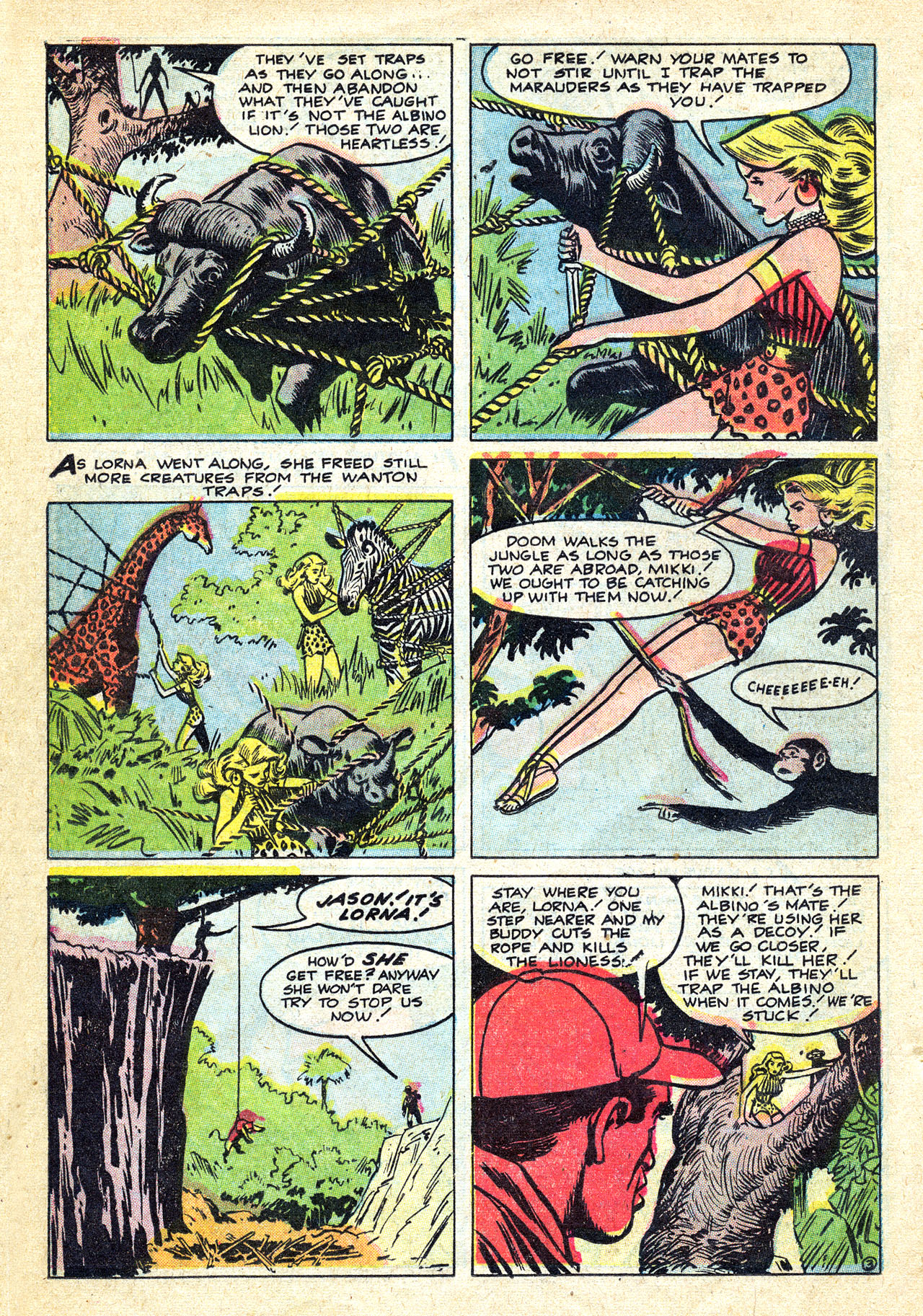 Read online Lorna, The Jungle Girl comic -  Issue #26 - 12