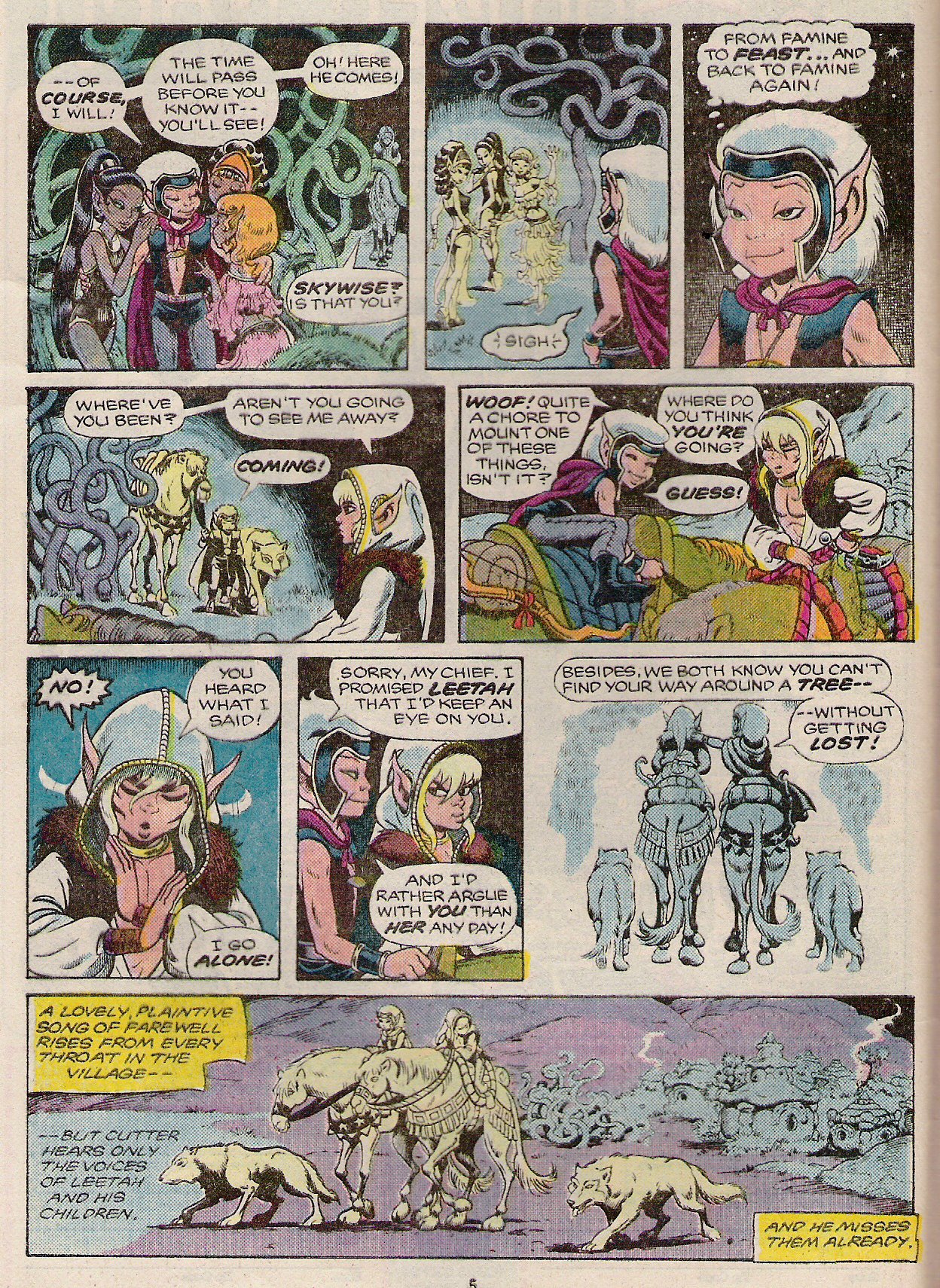 Read online ElfQuest comic -  Issue #10 - 6