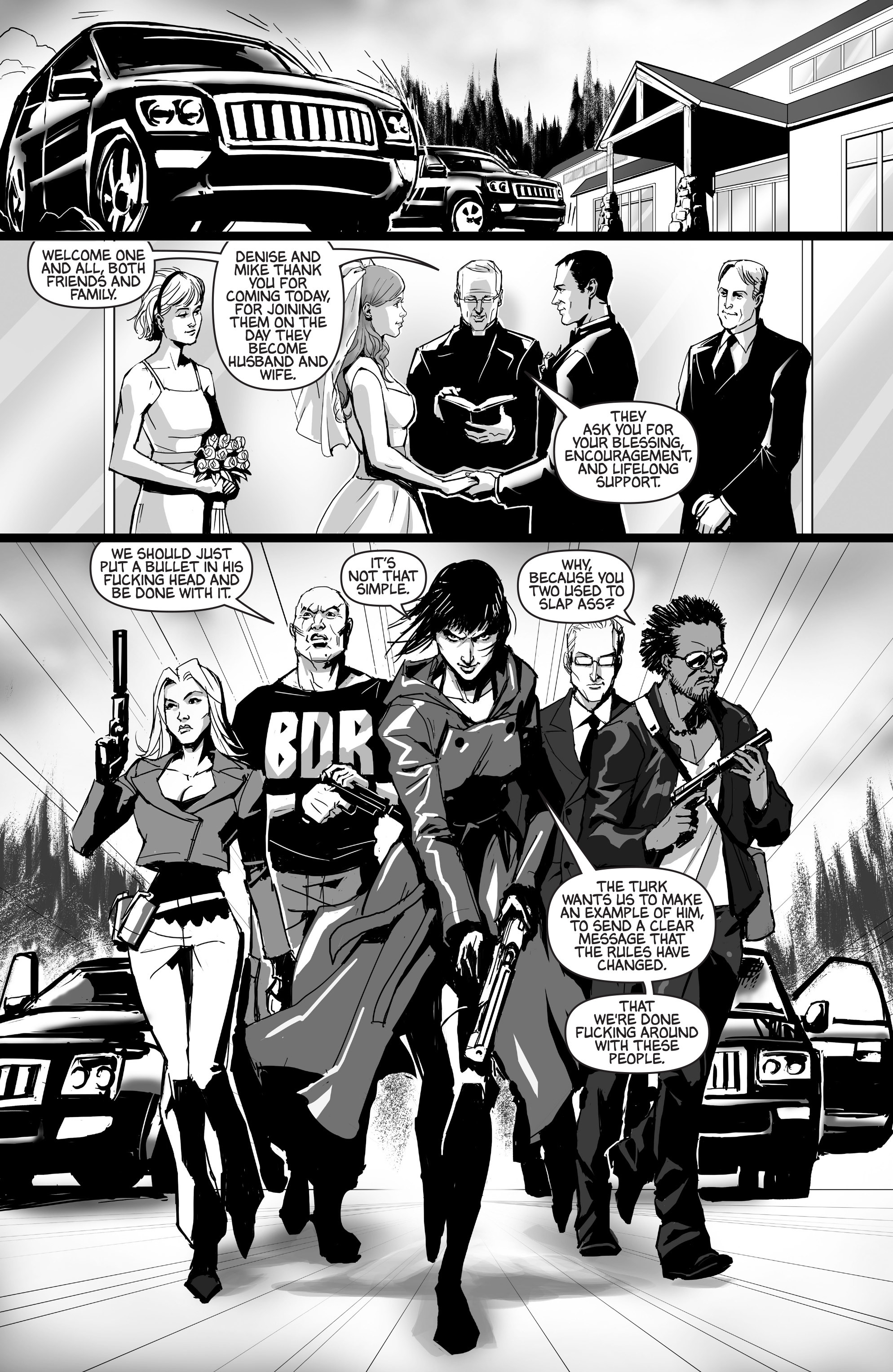 Read online Shotgun Wedding comic -  Issue #3 - 7