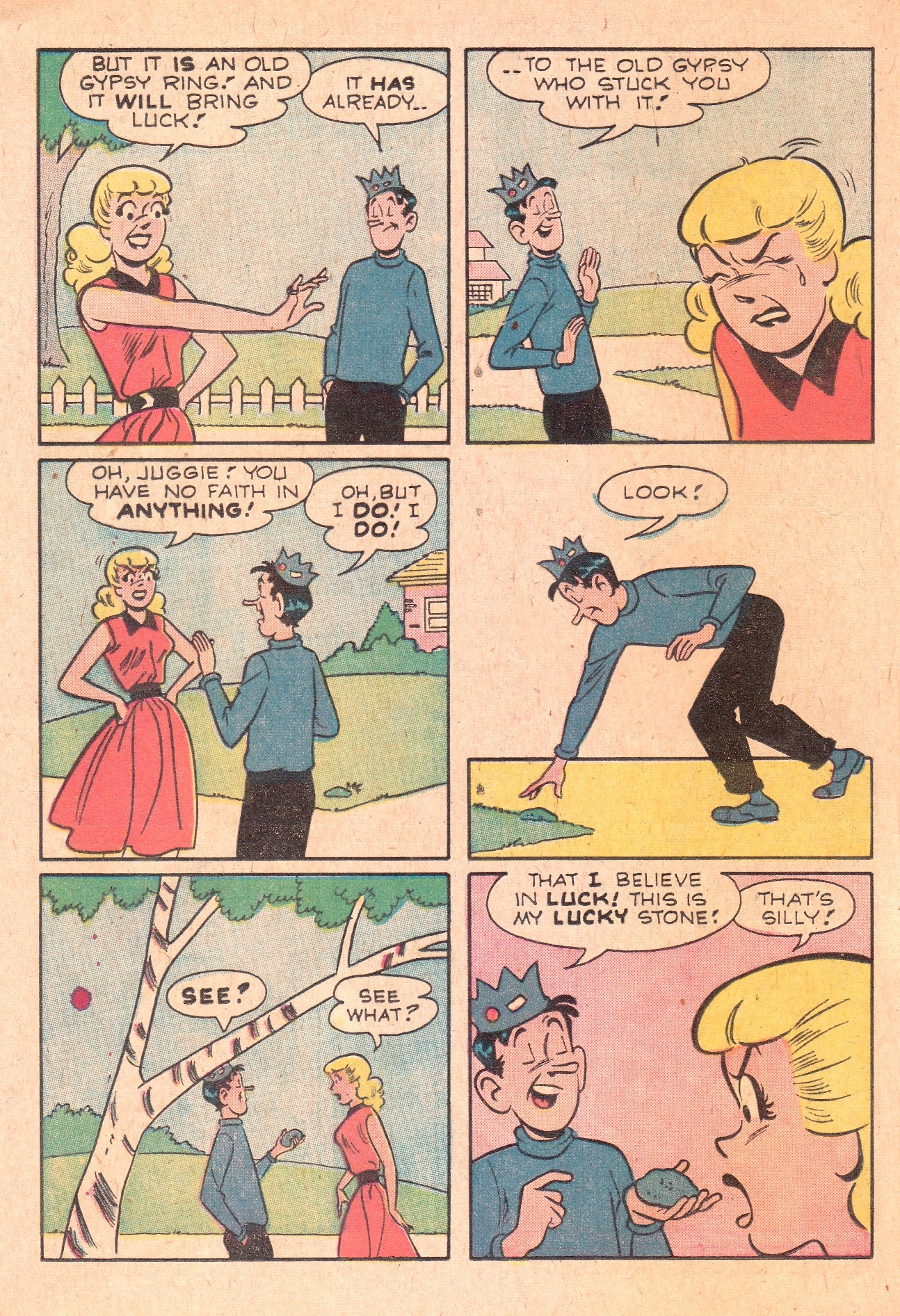 Read online Archie's Pal Jughead comic -  Issue #64 - 4
