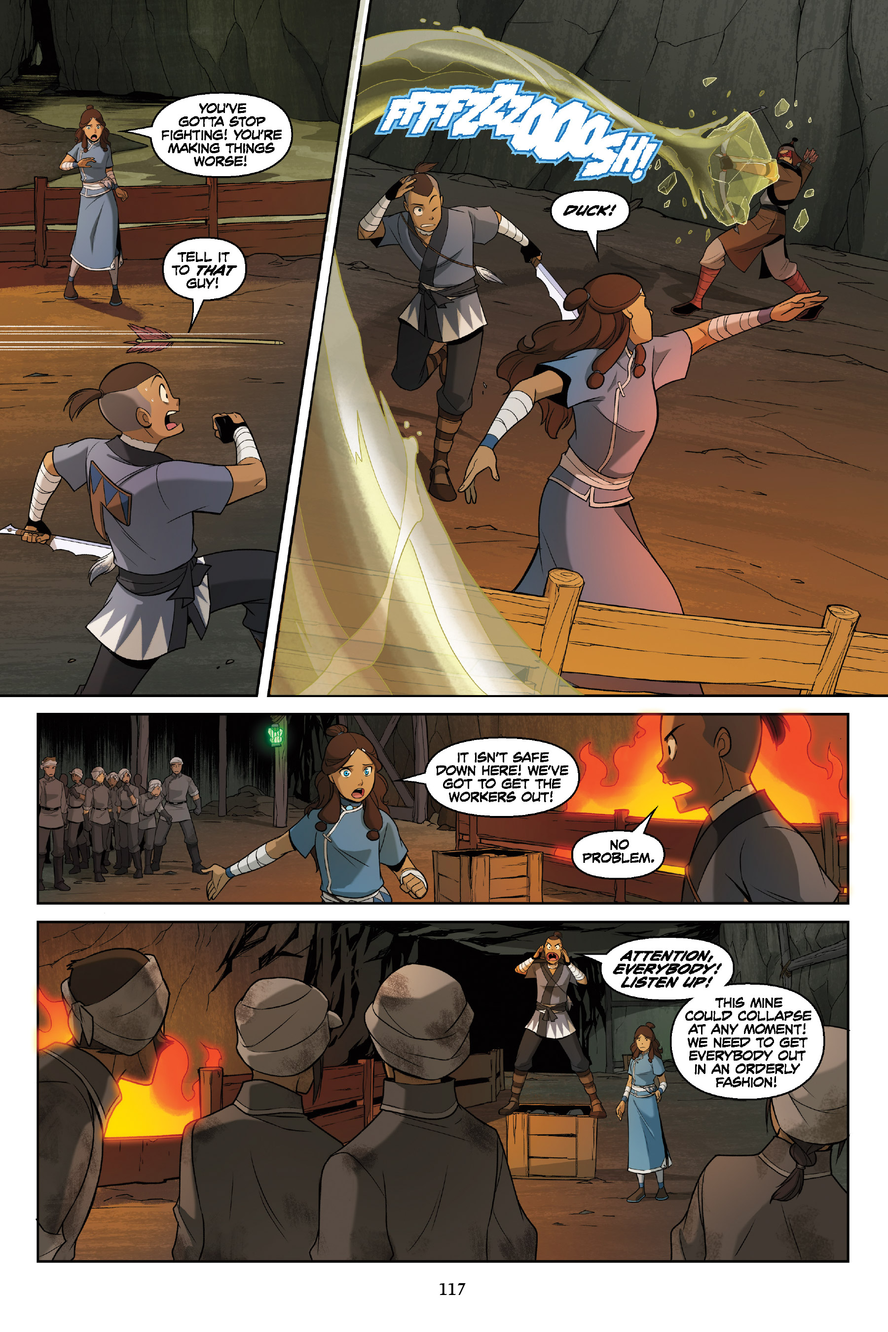 Read online Nickelodeon Avatar: The Last Airbender - The Rift comic -  Issue # _Omnibus (Part 2) - 17