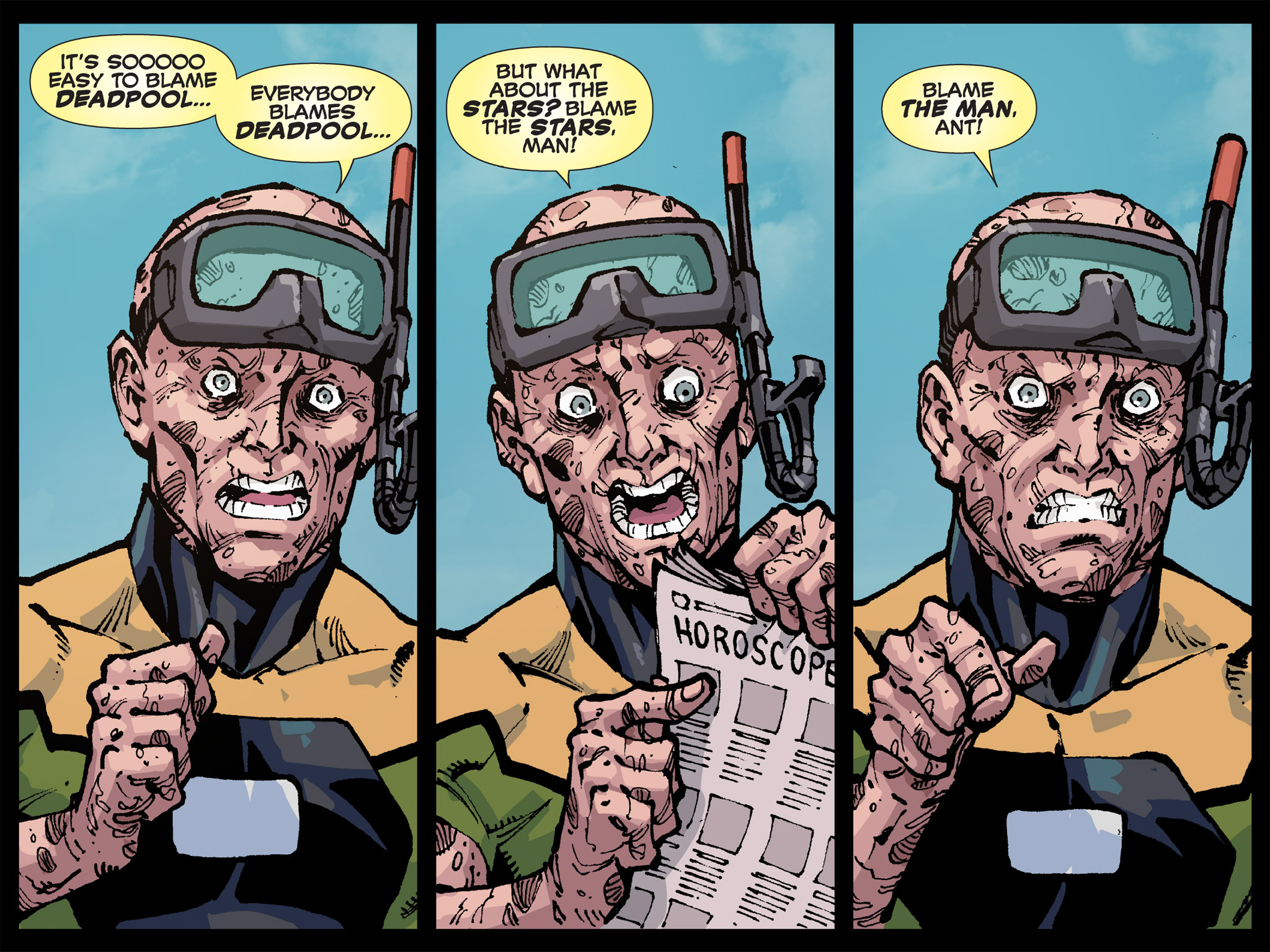 Read online Deadpool: Too Soon? Infinite Comic comic -  Issue #4 - 5