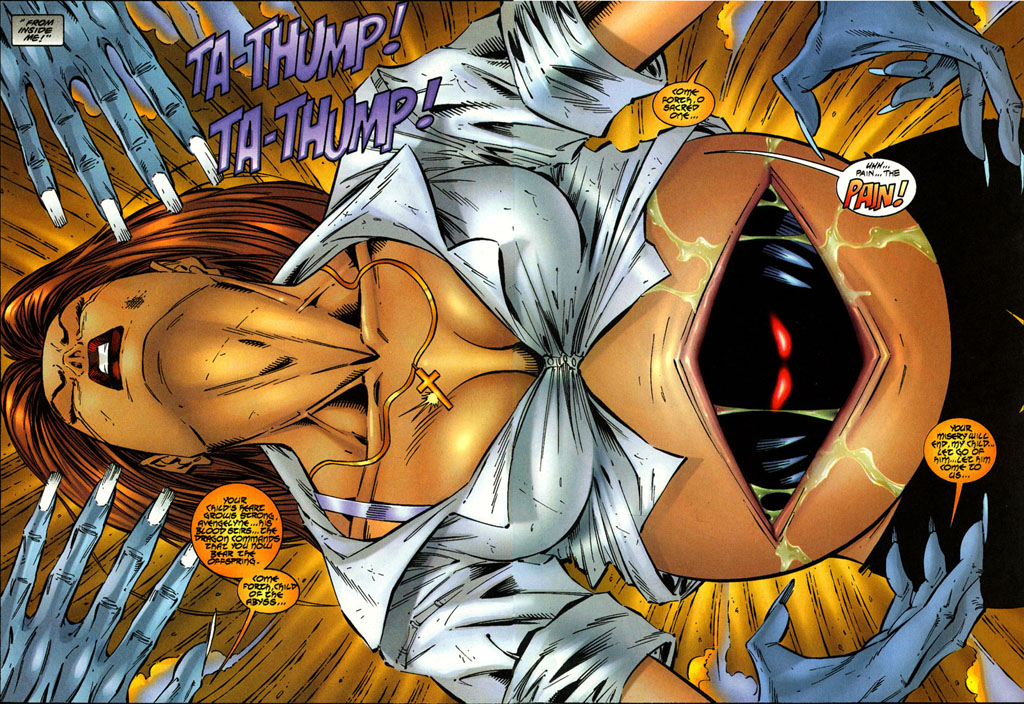 Read online Avengelyne (1996) comic -  Issue #3 - 4