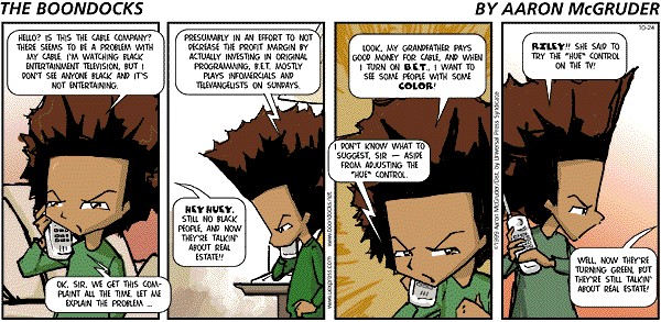 Read online The Boondocks Collection comic -  Issue # Year 1999 - 189