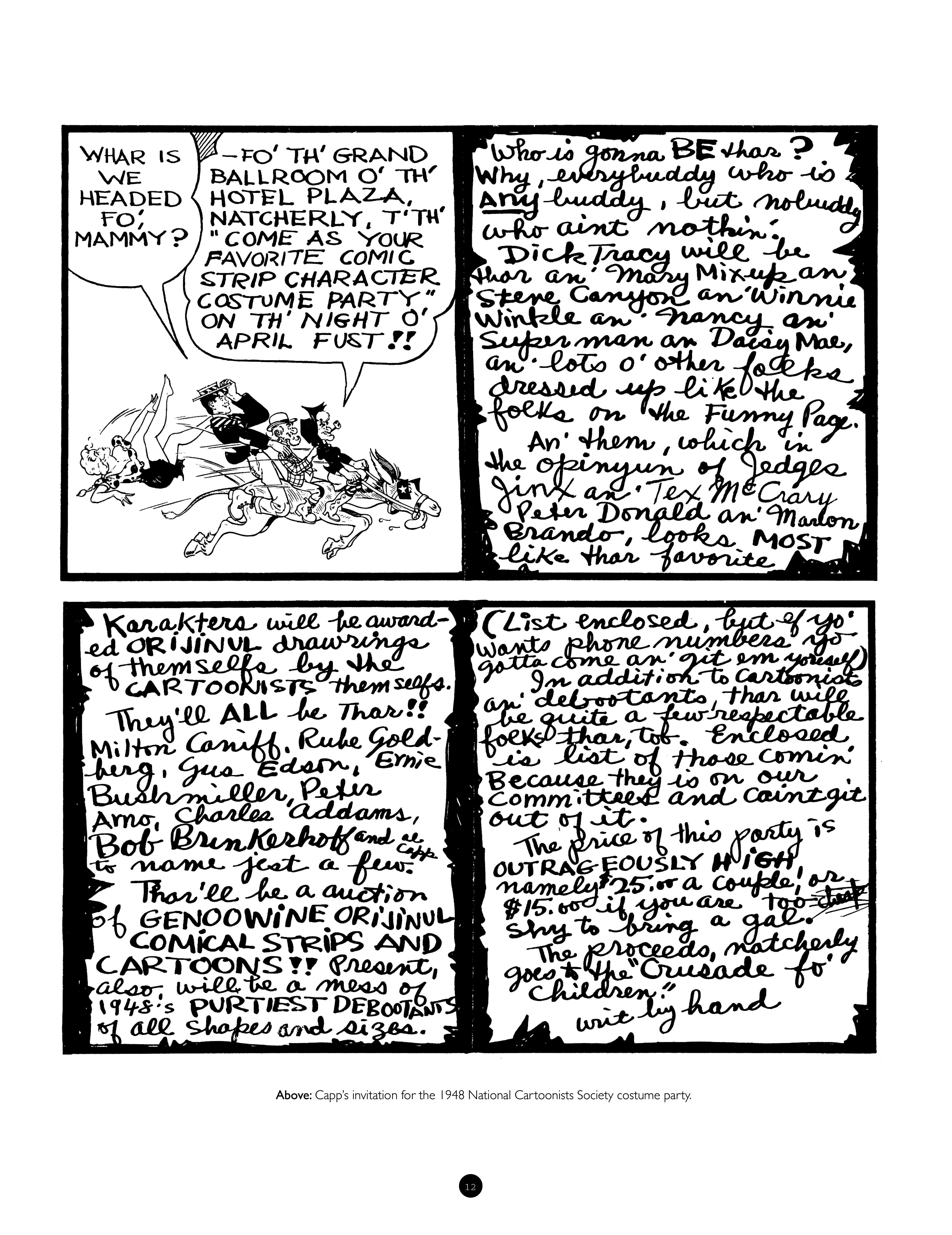 Read online Al Capp's Li'l Abner Complete Daily & Color Sunday Comics comic -  Issue # TPB 7 (Part 1) - 12