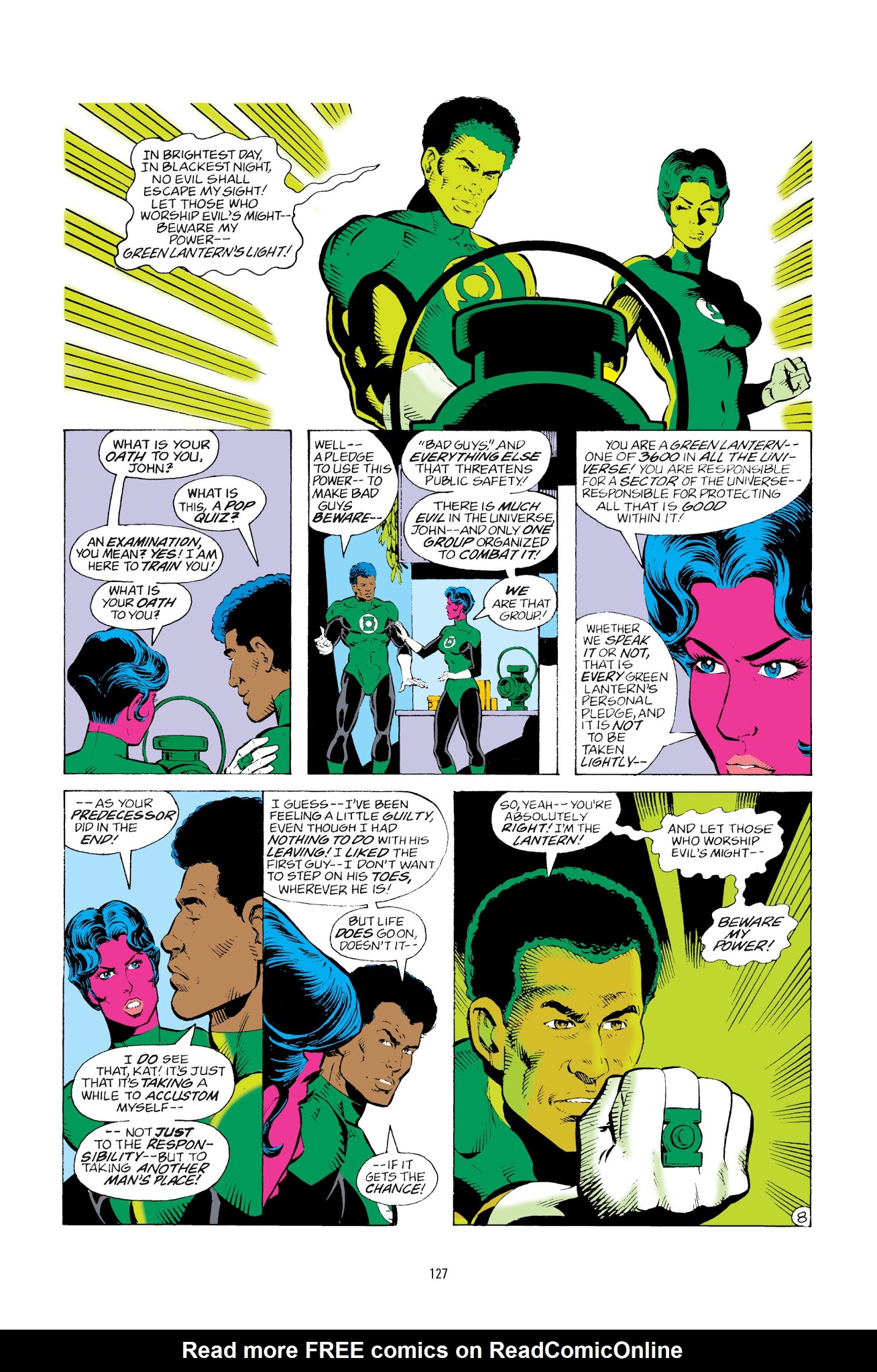 Read online Green Lantern: Sector 2814 comic -  Issue # TPB 2 - 127