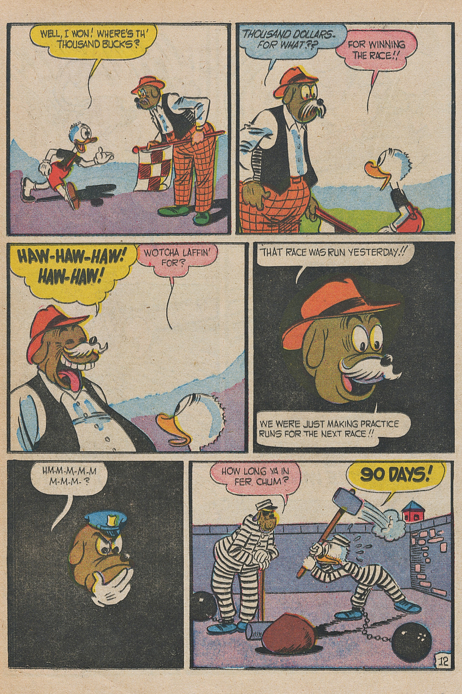 Read online Super Duck Comics comic -  Issue #8 - 28