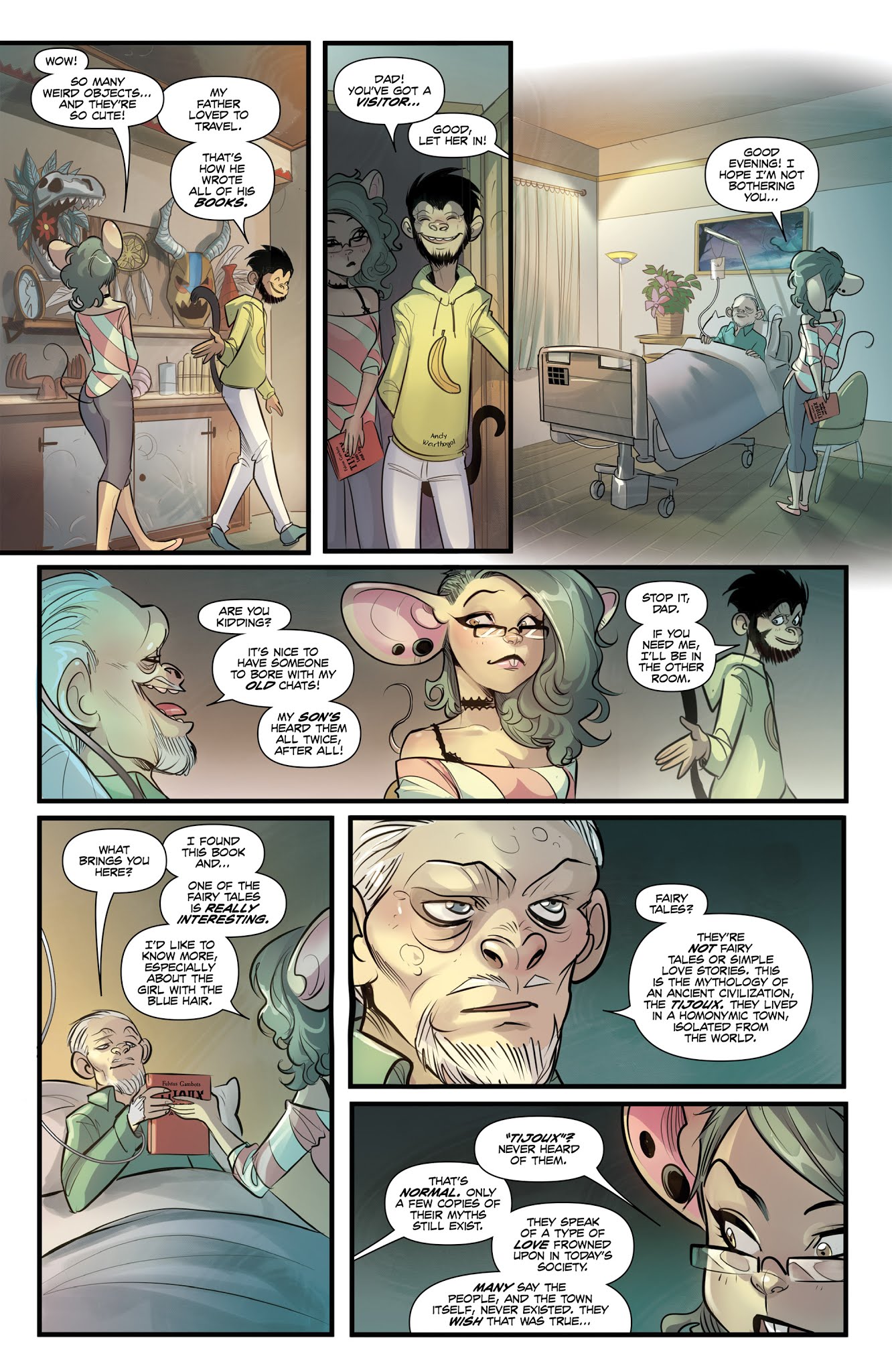 Read online Unnatural comic -  Issue #3 - 9