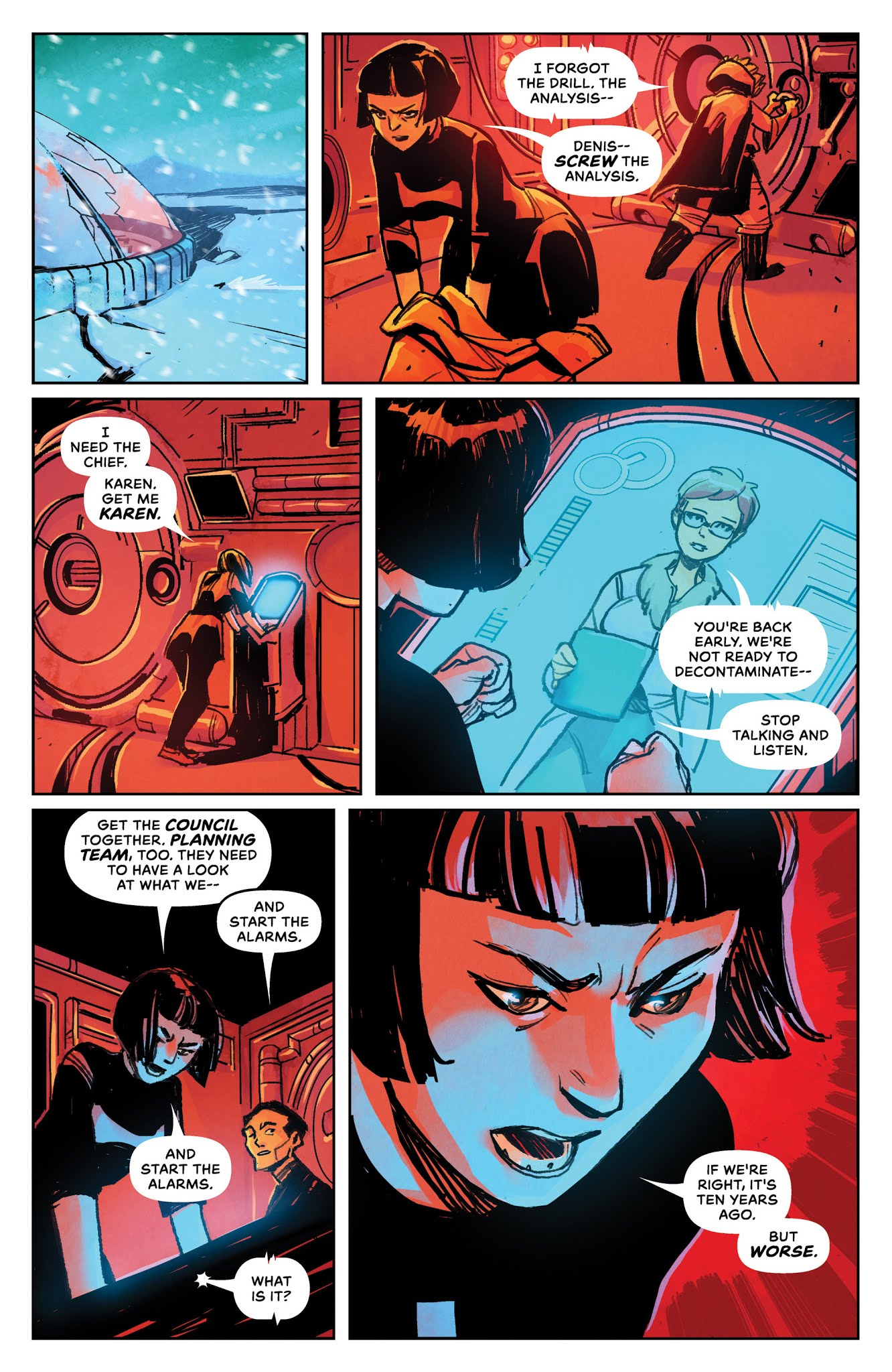 Read online Outpost Zero comic -  Issue #1 - 24
