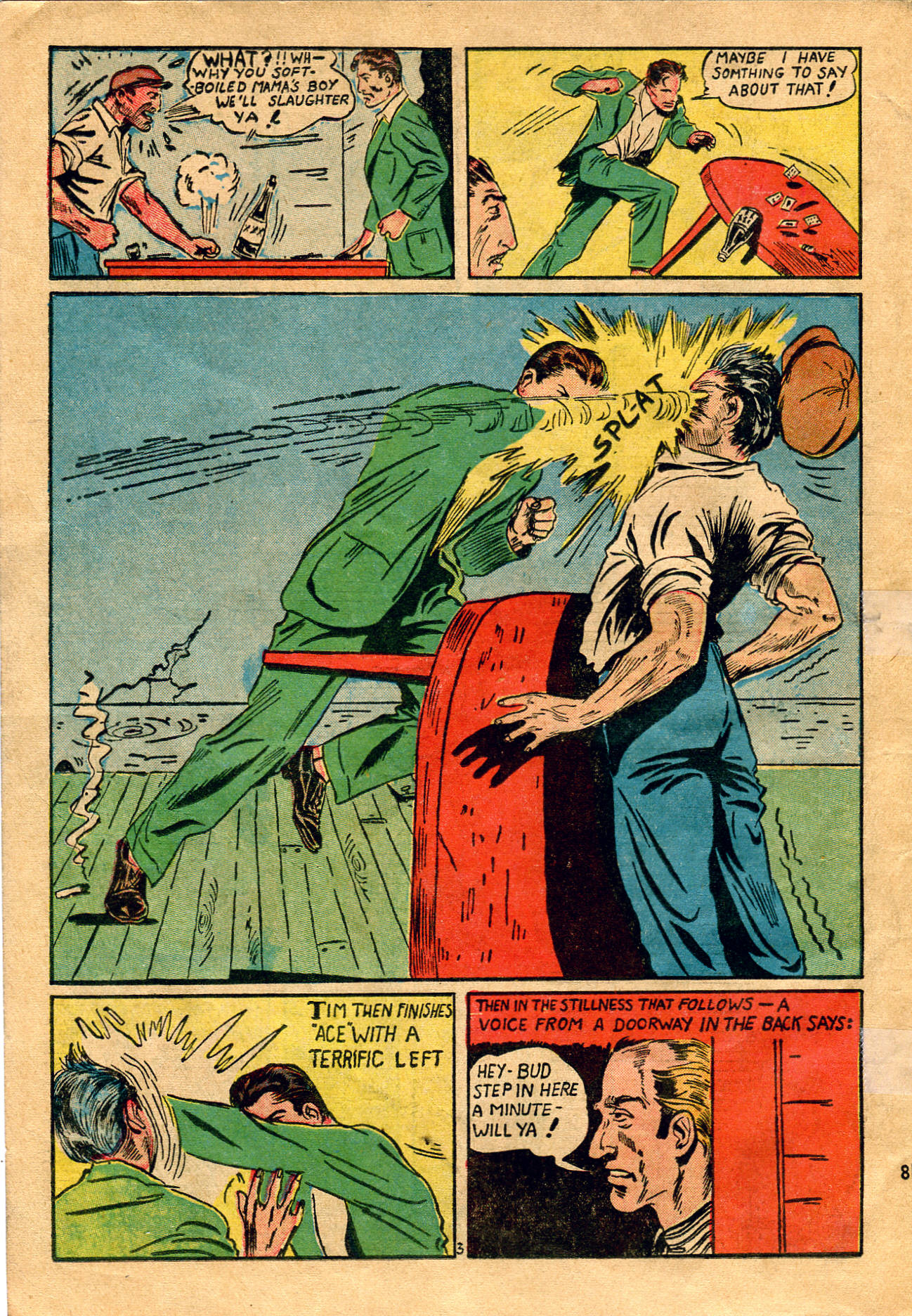 Read online Super Spy (1940) comic -  Issue #2 - 45