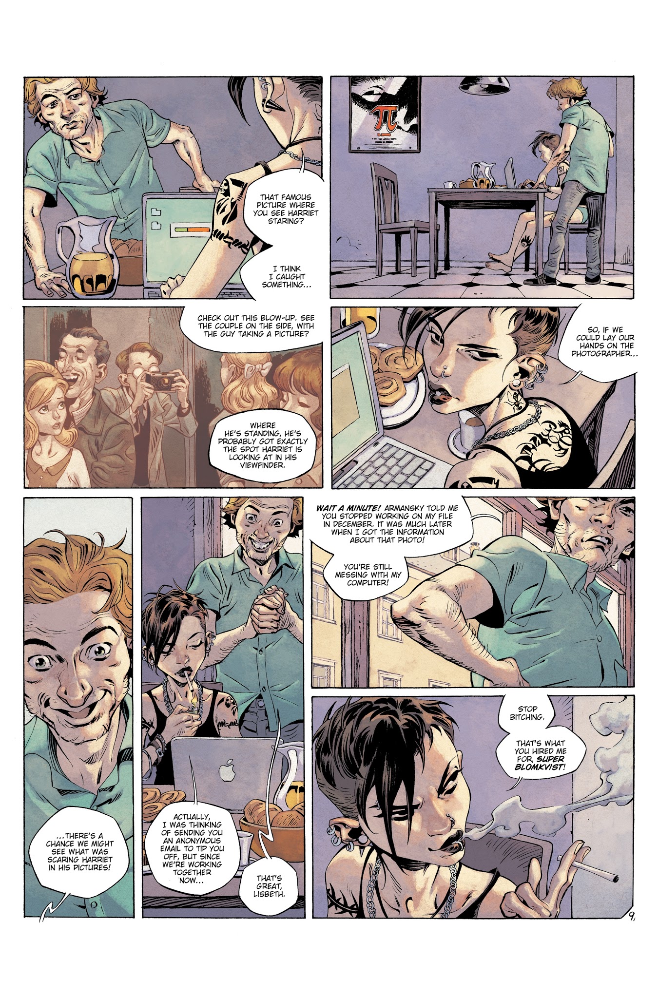 Read online Millennium: The Girl With the Dragon Tattoo comic -  Issue #2 - 12