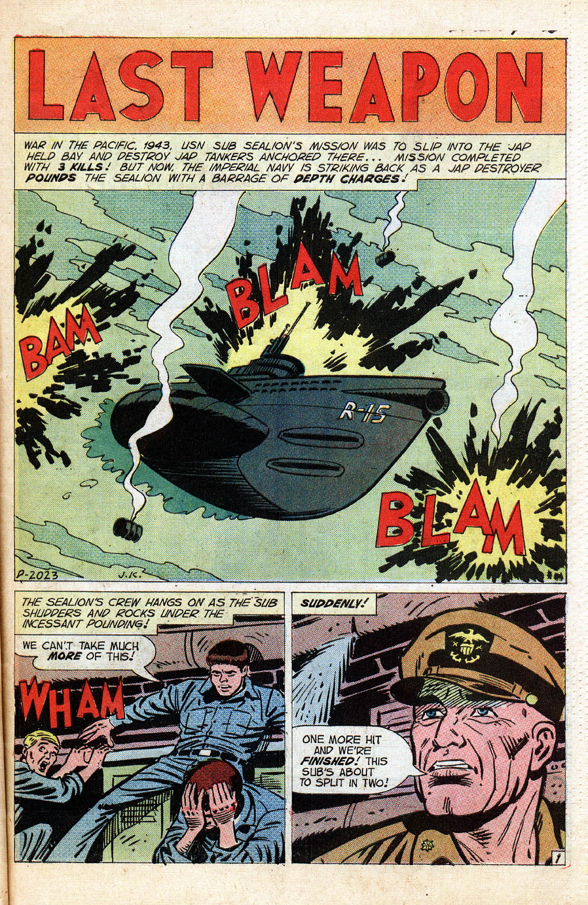 Read online Attack (1971) comic -  Issue #2 - 27
