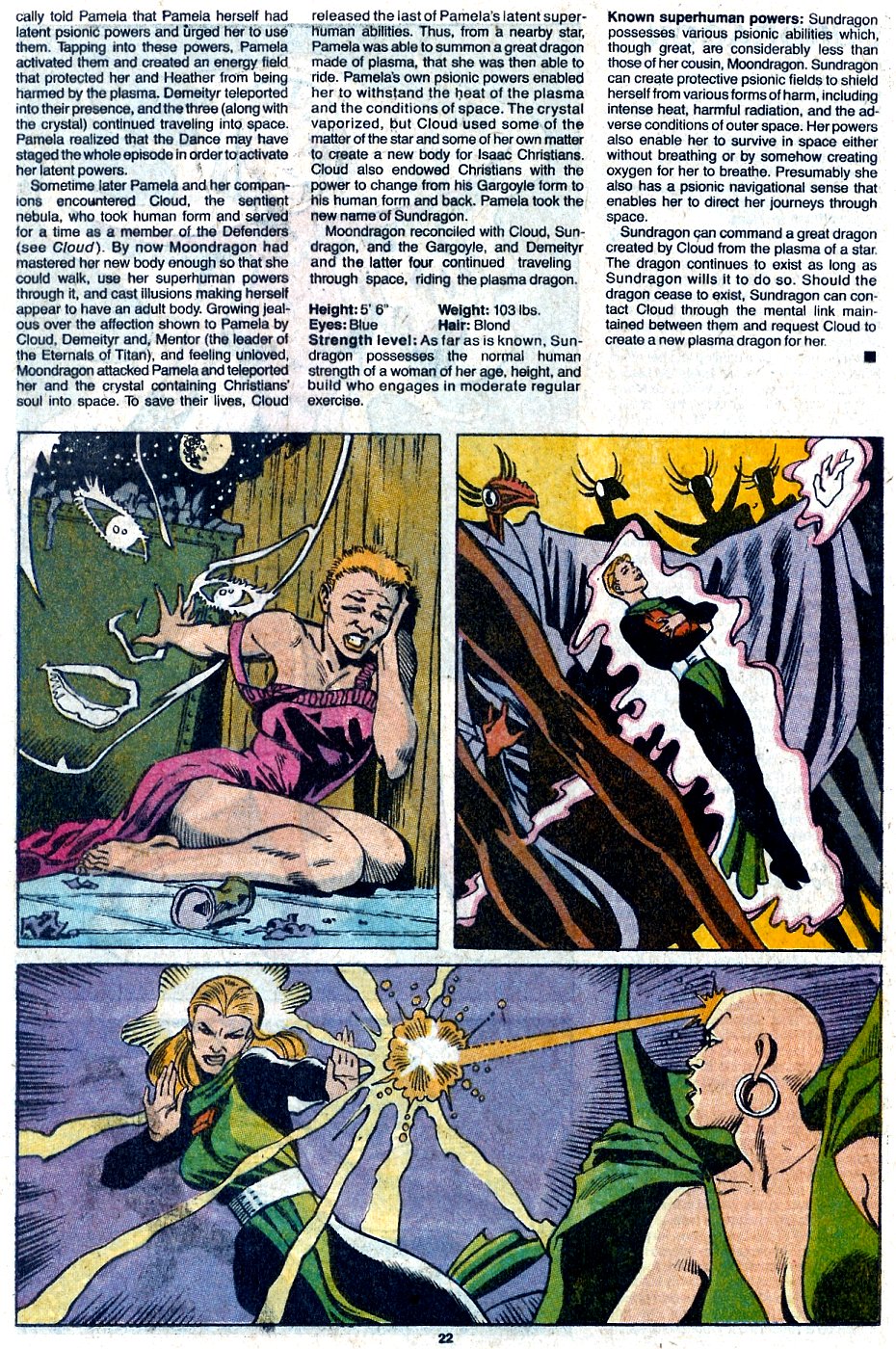 Read online The Official Handbook of the Marvel Universe: Update '89 comic -  Issue #7 - 24