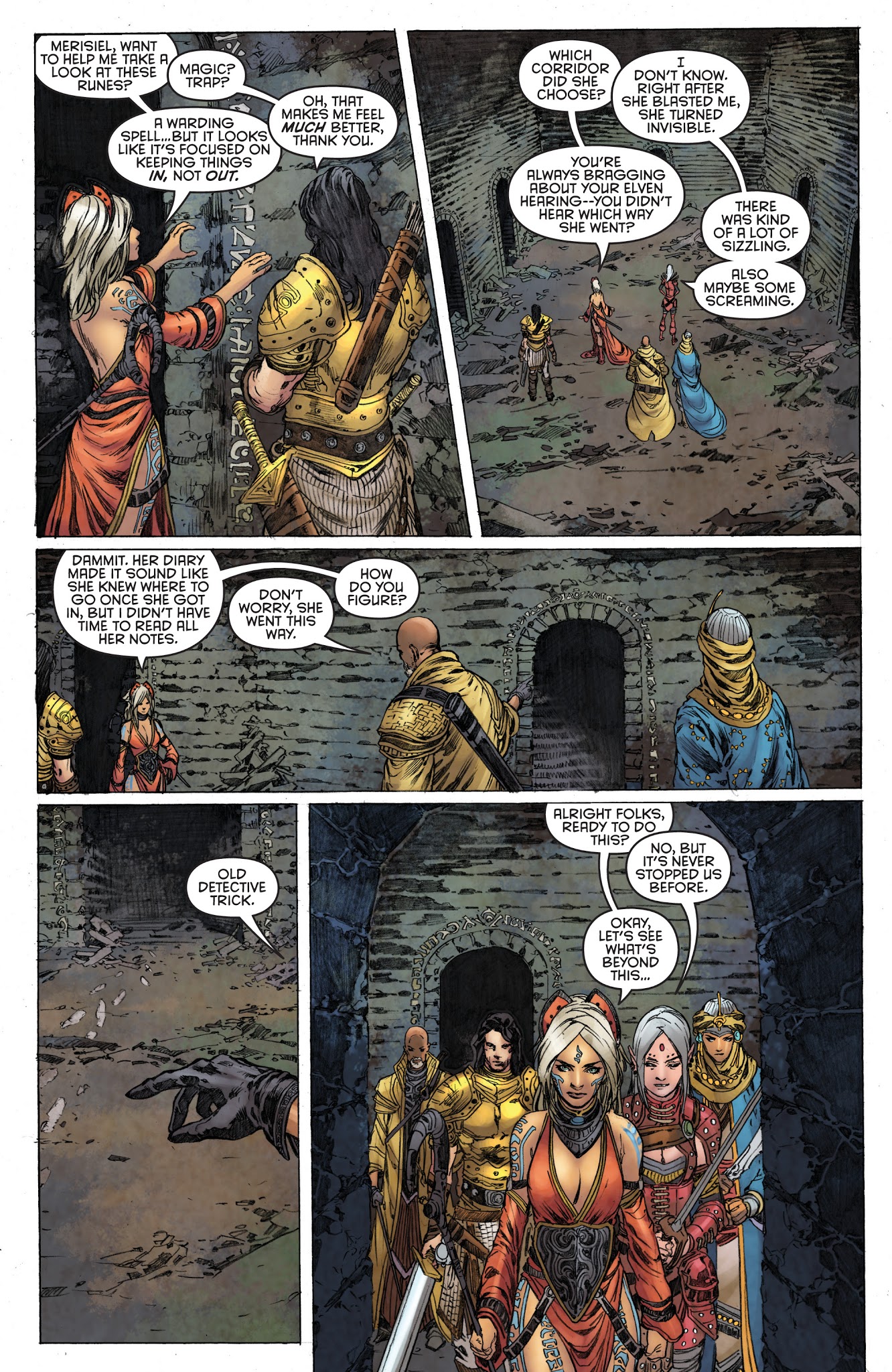 Read online Pathfinder: Runescars comic -  Issue #4 - 12