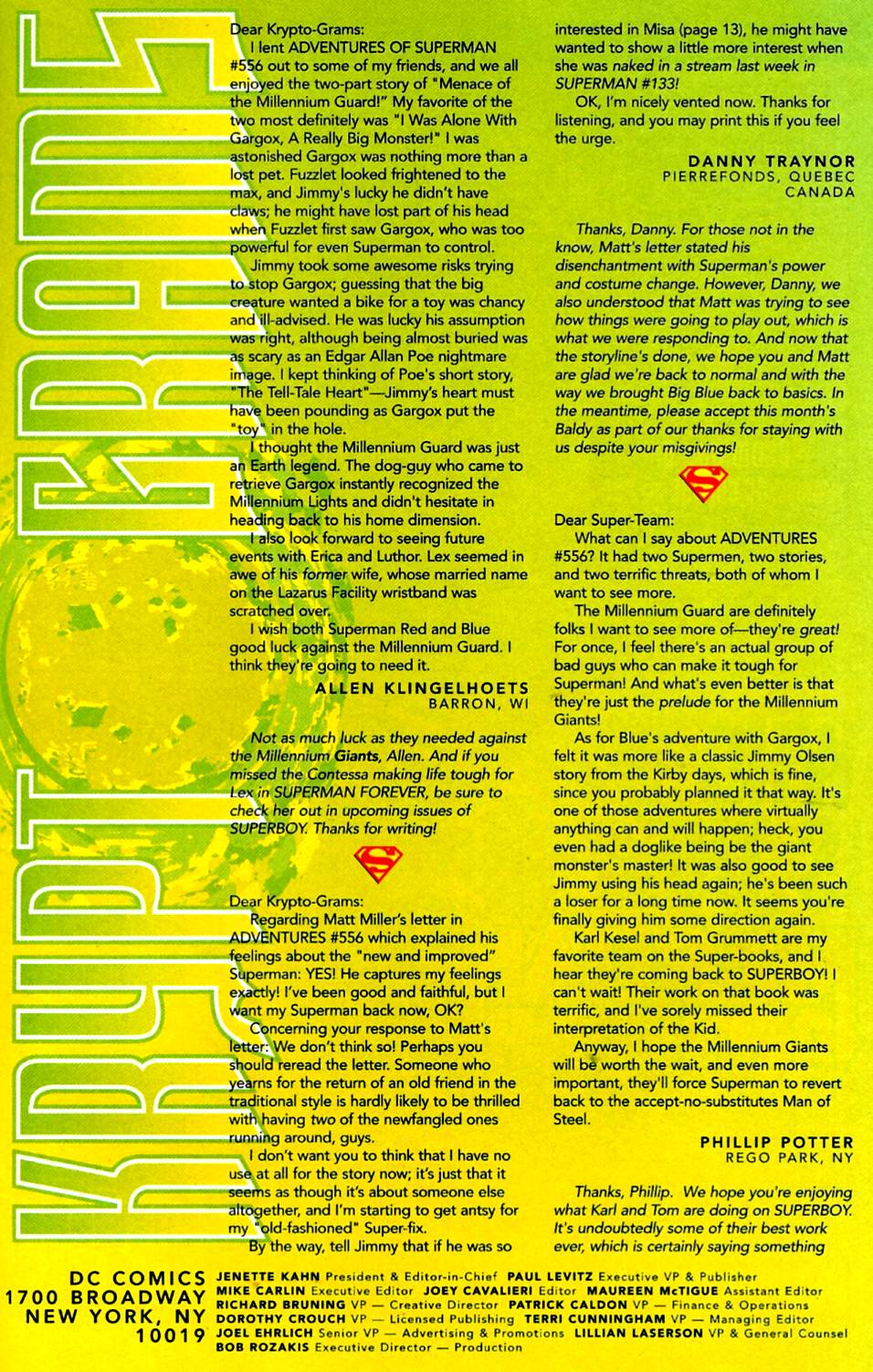 Read online Adventures of Superman (1987) comic -  Issue #561 - 24