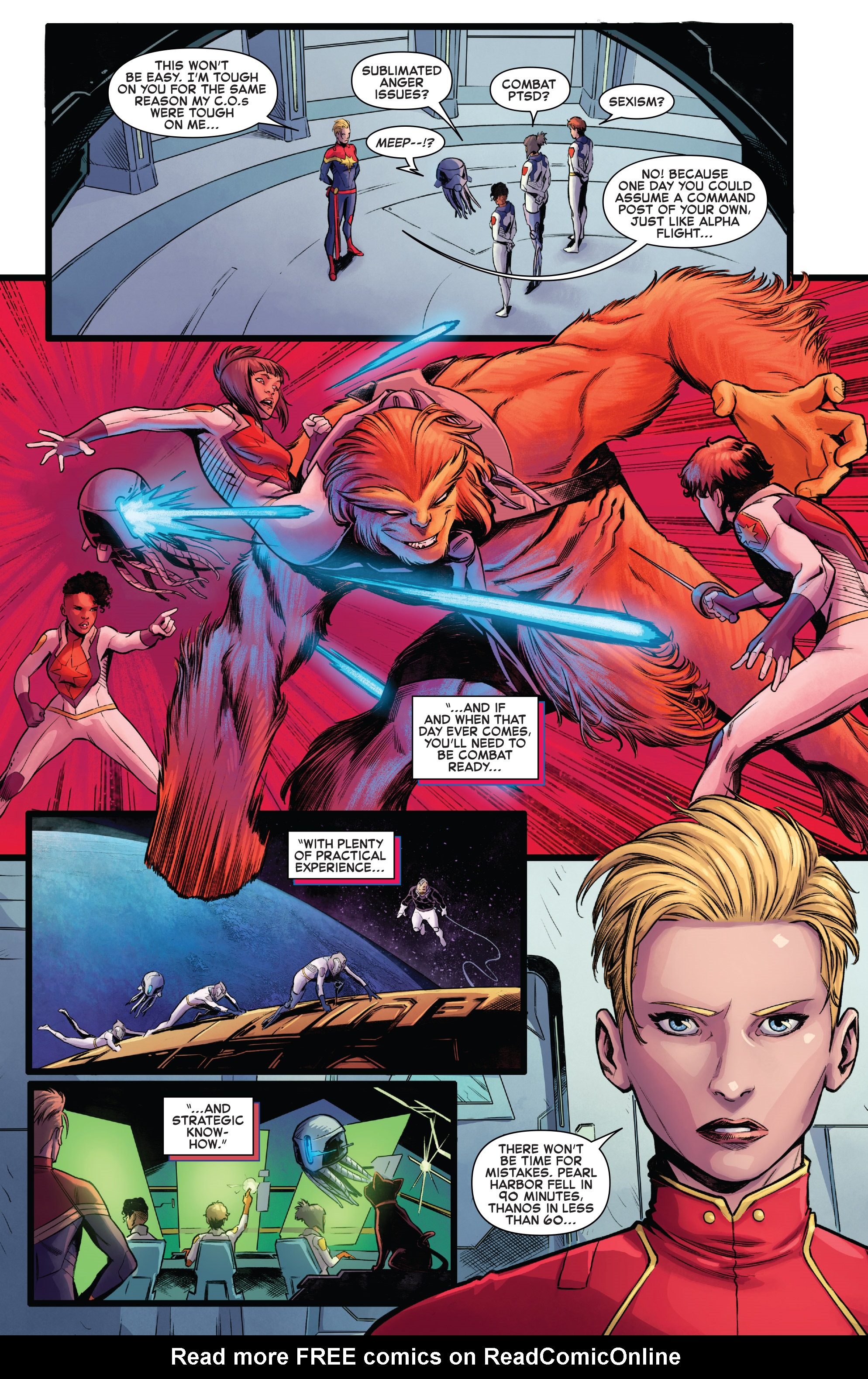 Read online The Mighty Captain Marvel comic -  Issue #5 - 6