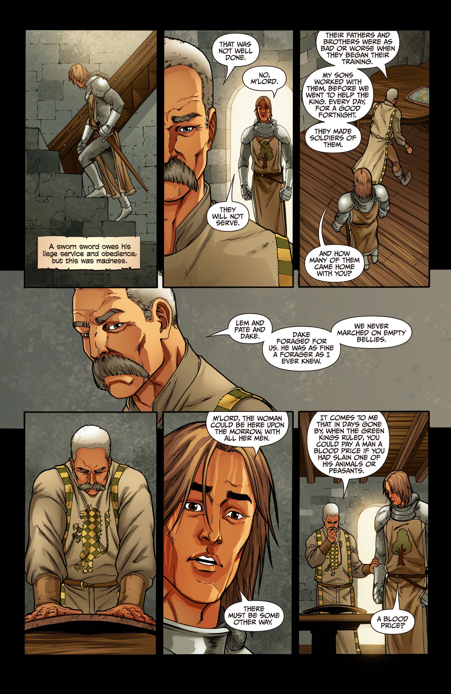 Read online The Sworn Sword: The Graphic Novel comic -  Issue # Full - 50