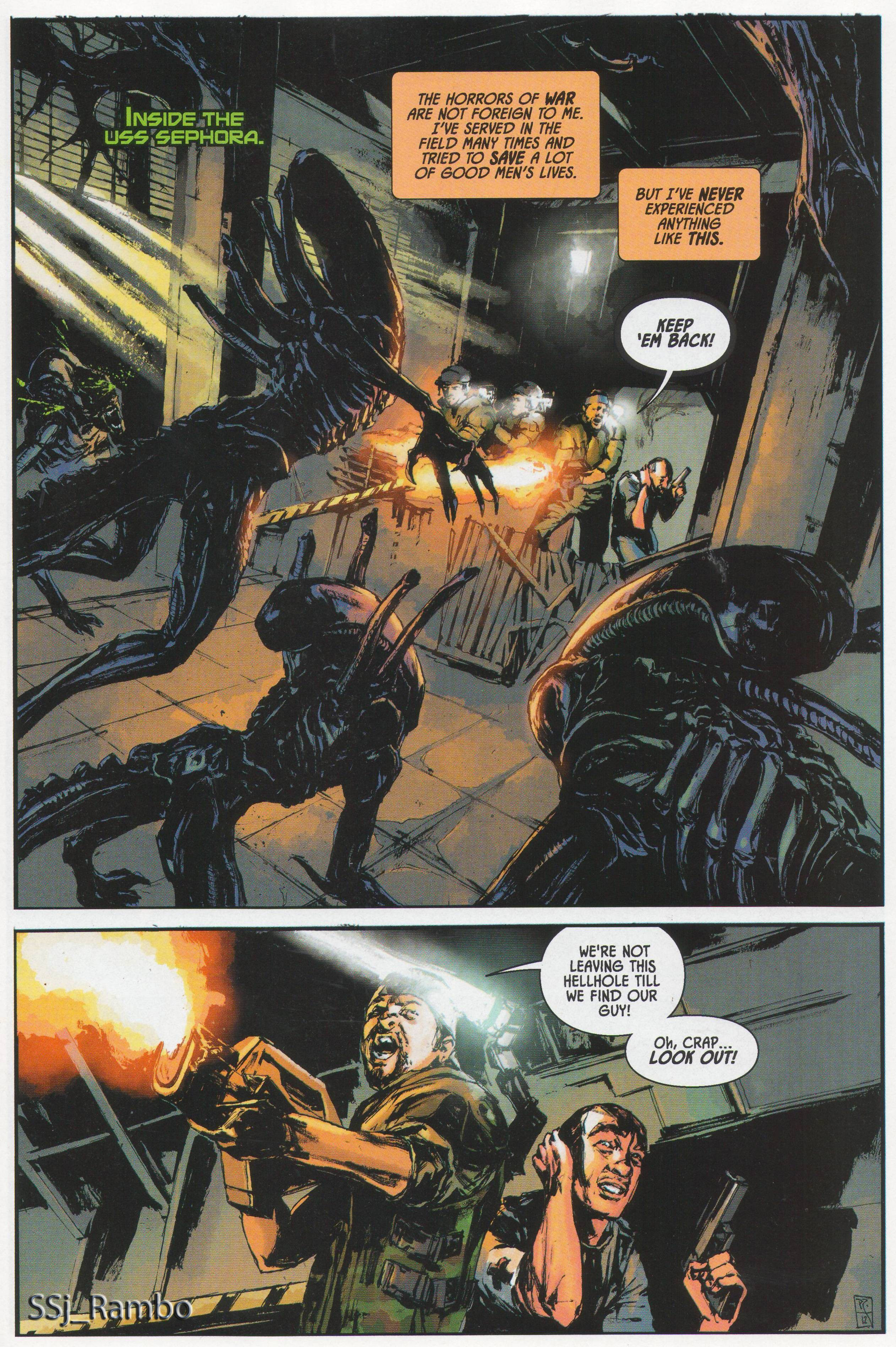 Read online Aliens: Colonial Marines - No Man Left Behind comic -  Issue # Full - 2