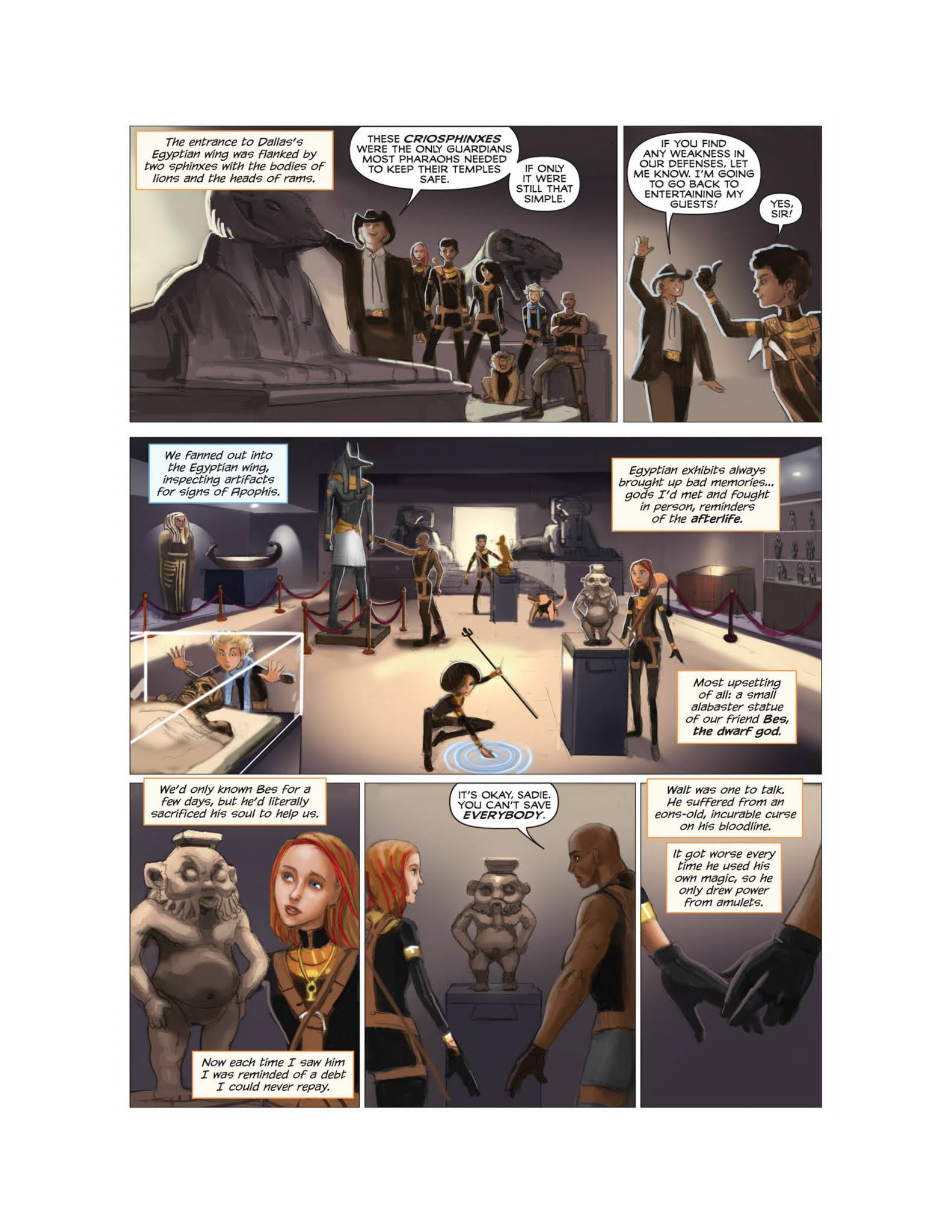 Read online The Kane Chronicles comic -  Issue # TPB 3 (Part 1) - 10