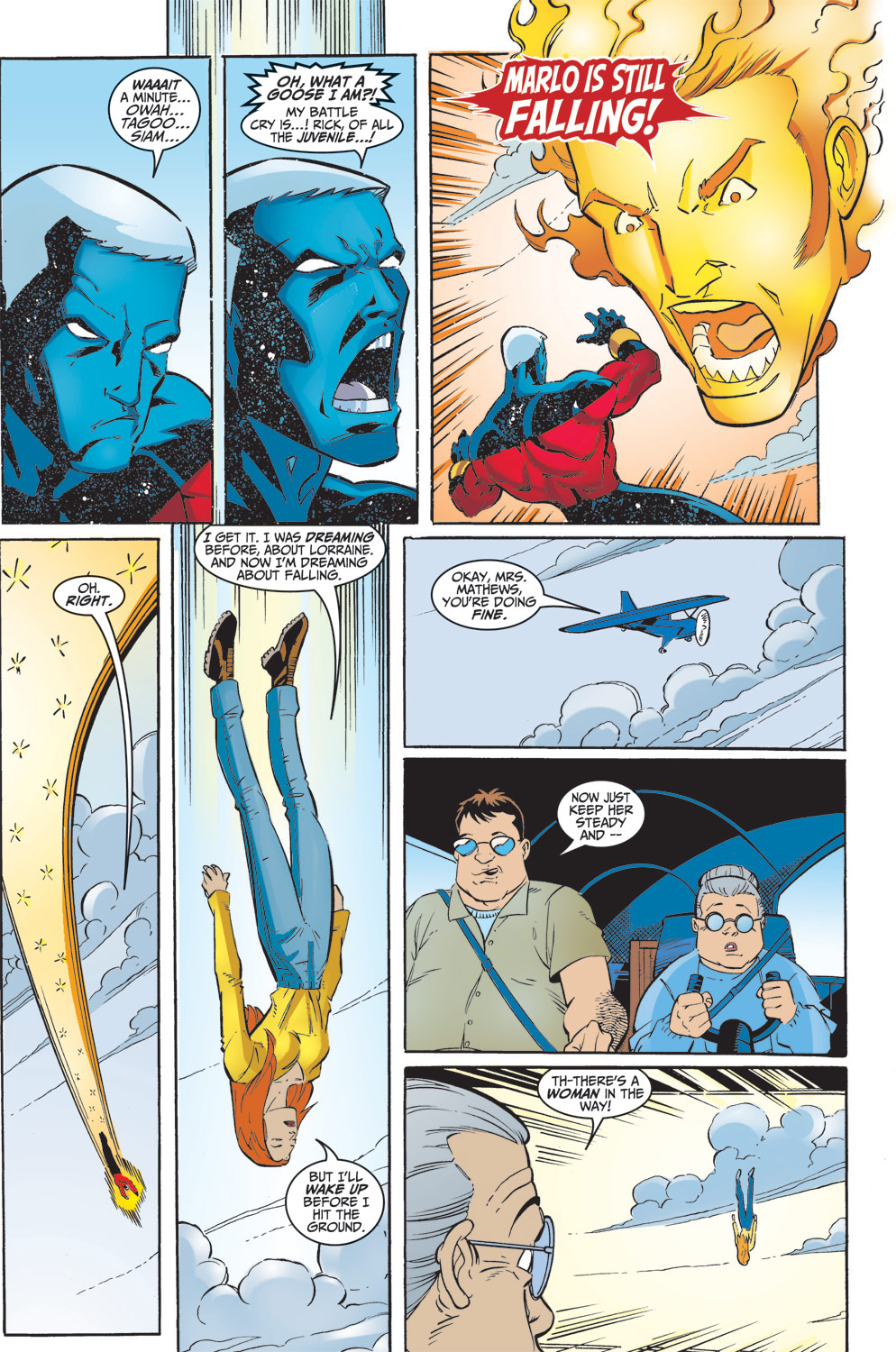 Read online Captain Marvel (1999) comic -  Issue #4 - 7