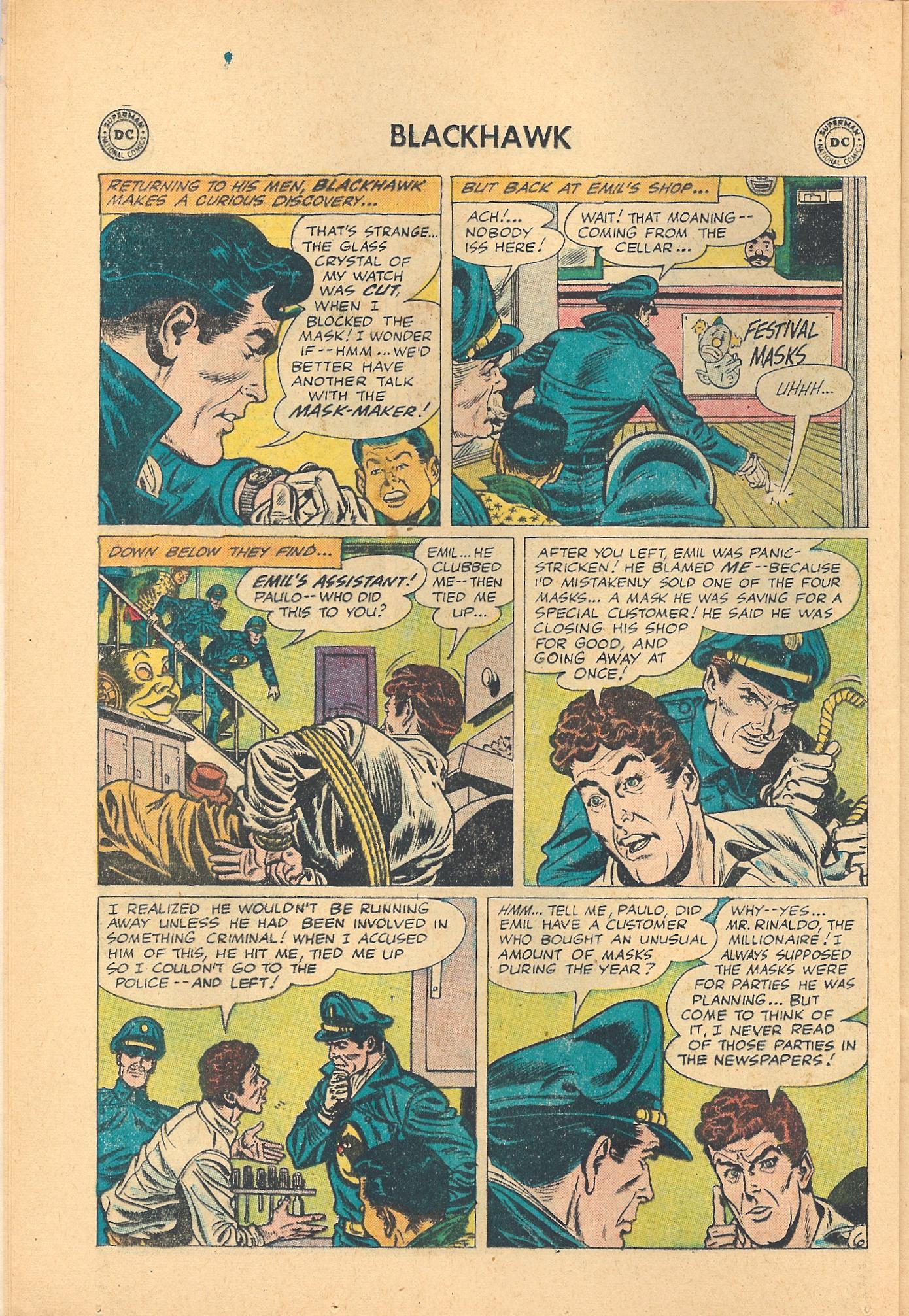 Read online Blackhawk (1957) comic -  Issue #149 - 8