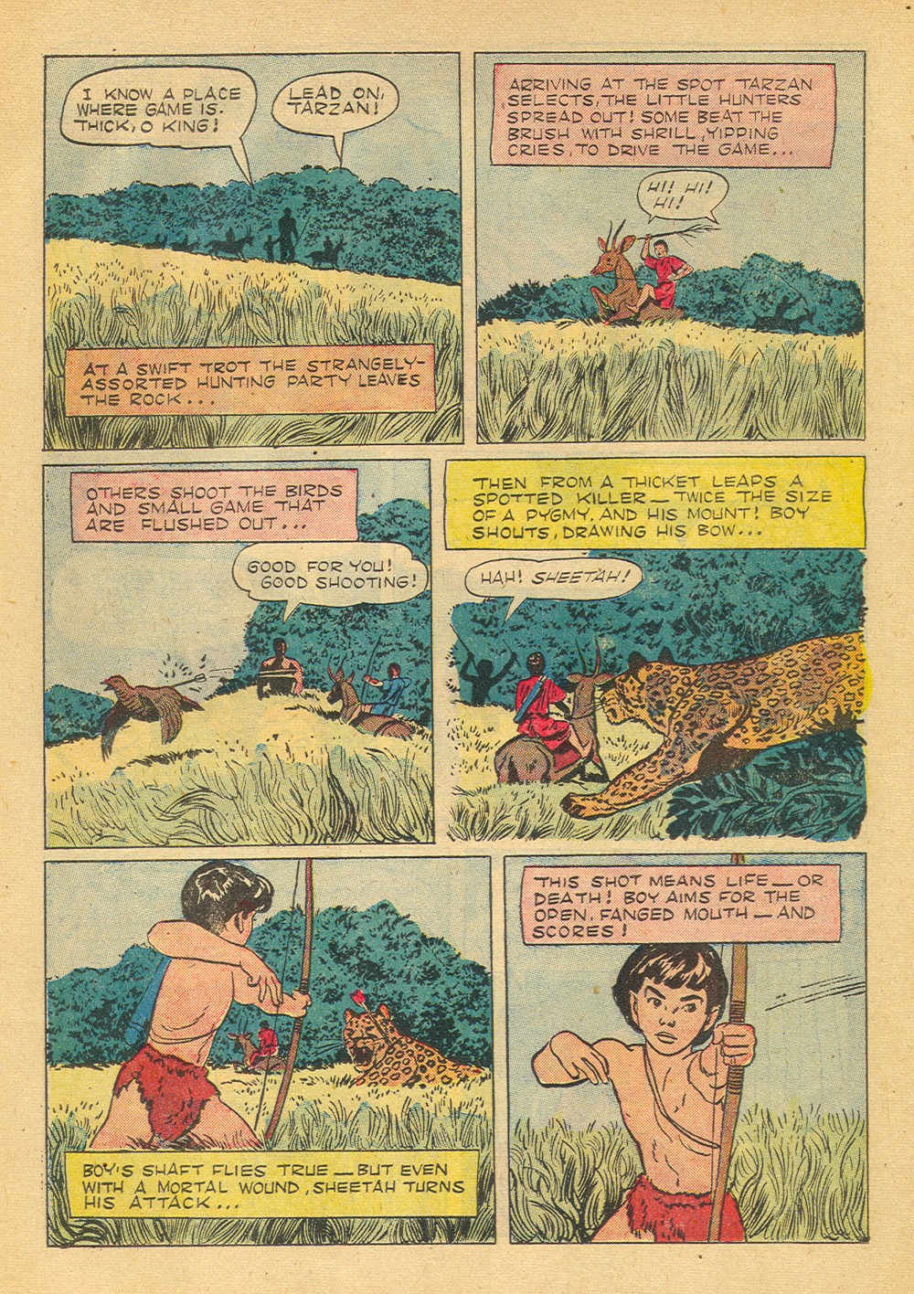Read online Tarzan (1948) comic -  Issue #49 - 10