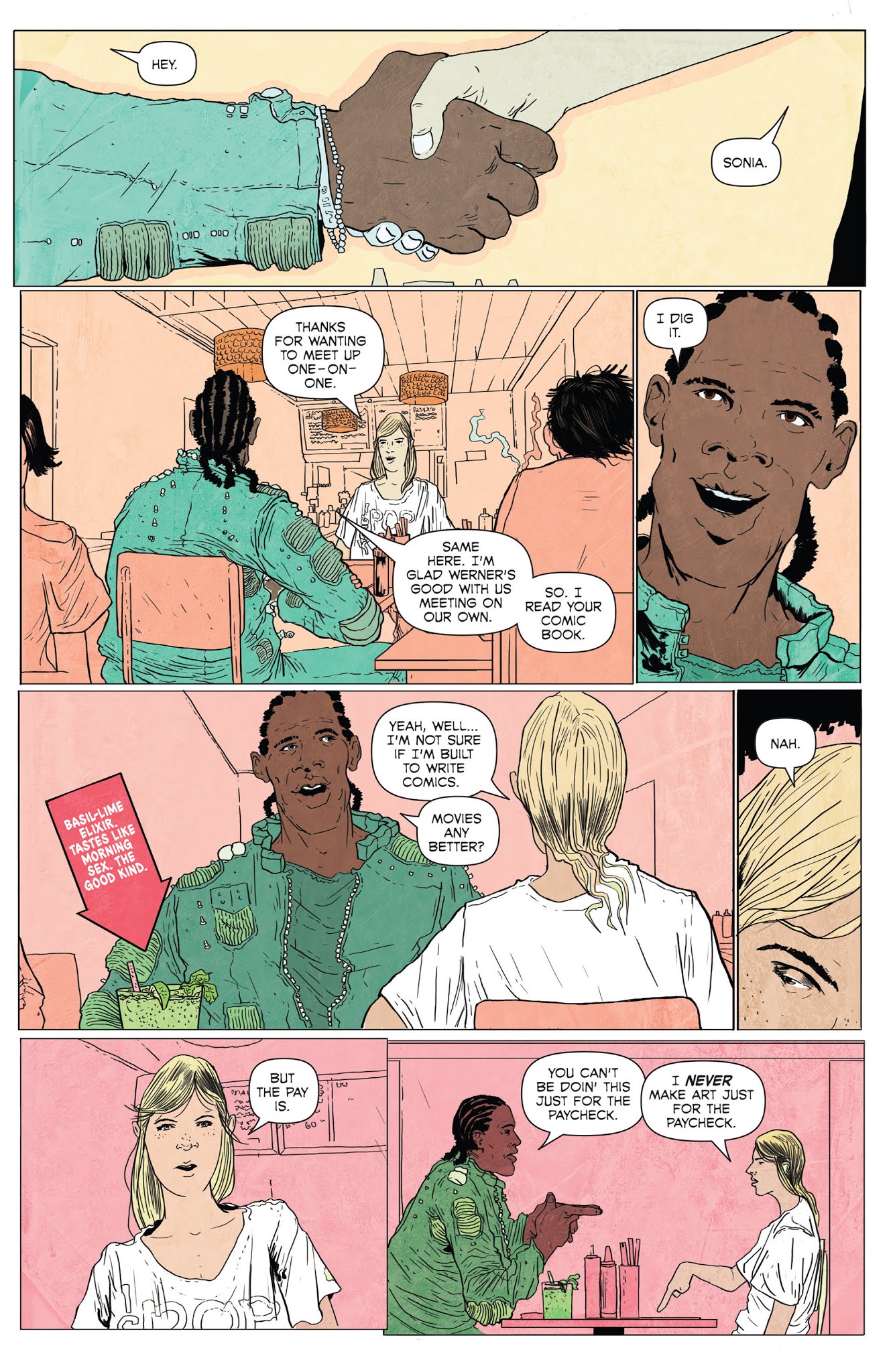 Read online Change comic -  Issue #3 - 4