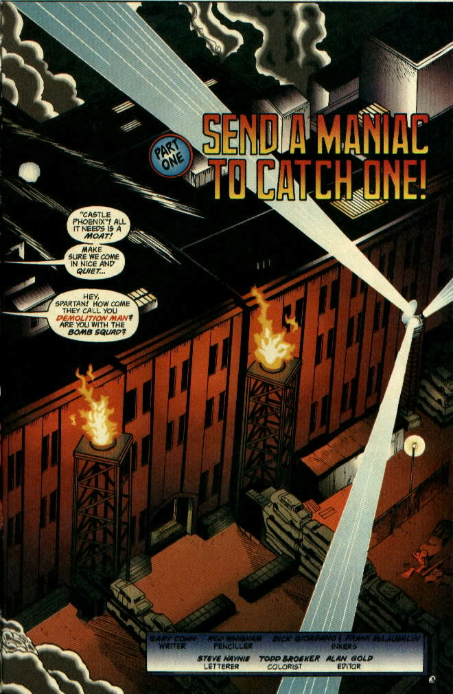 Read online Demolition Man comic -  Issue #1 - 4