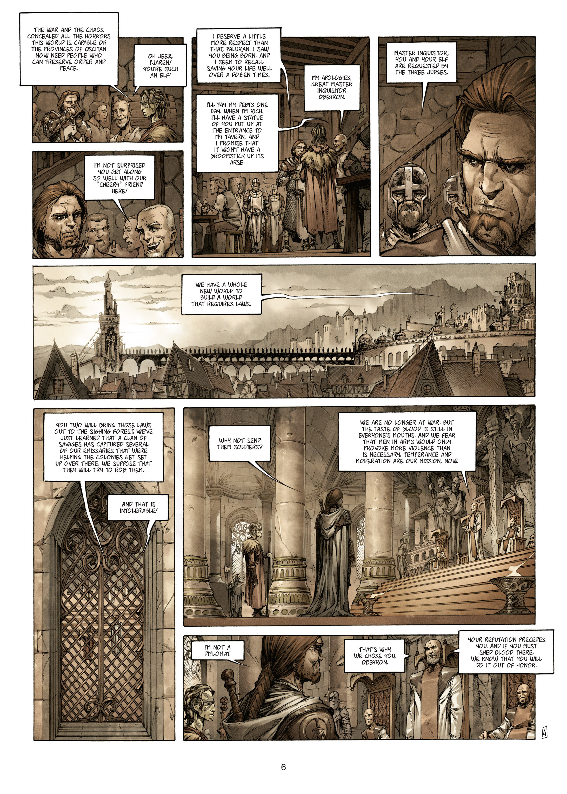 Read online The Master Inquisitors comic -  Issue #1 - 6