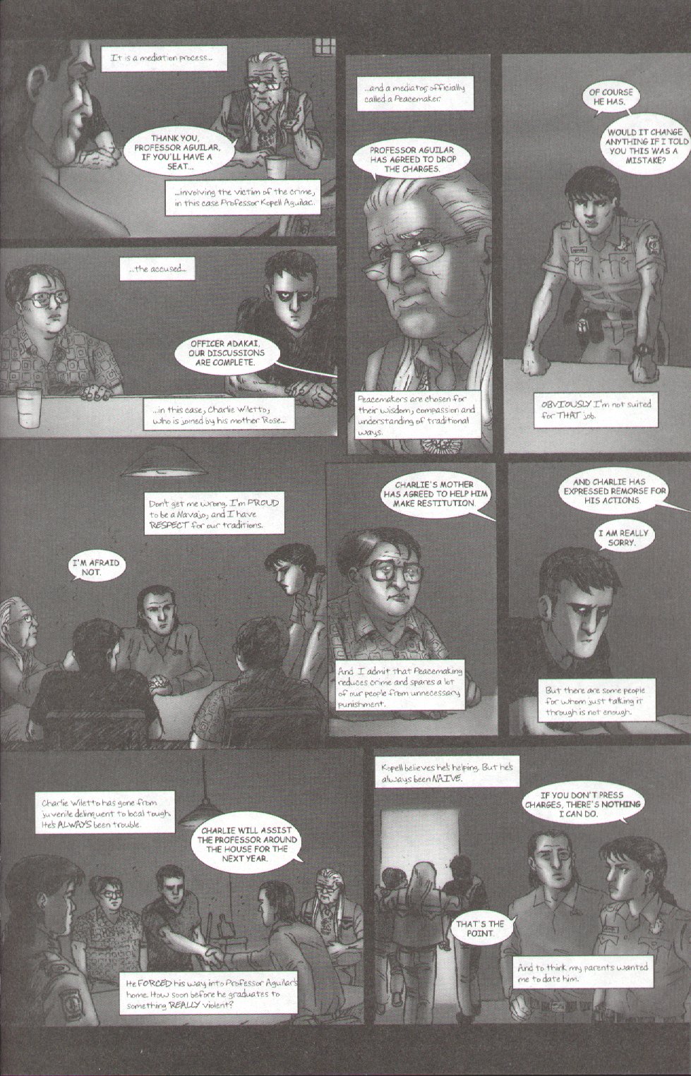 Read online Skinwalker comic -  Issue #1 - 9