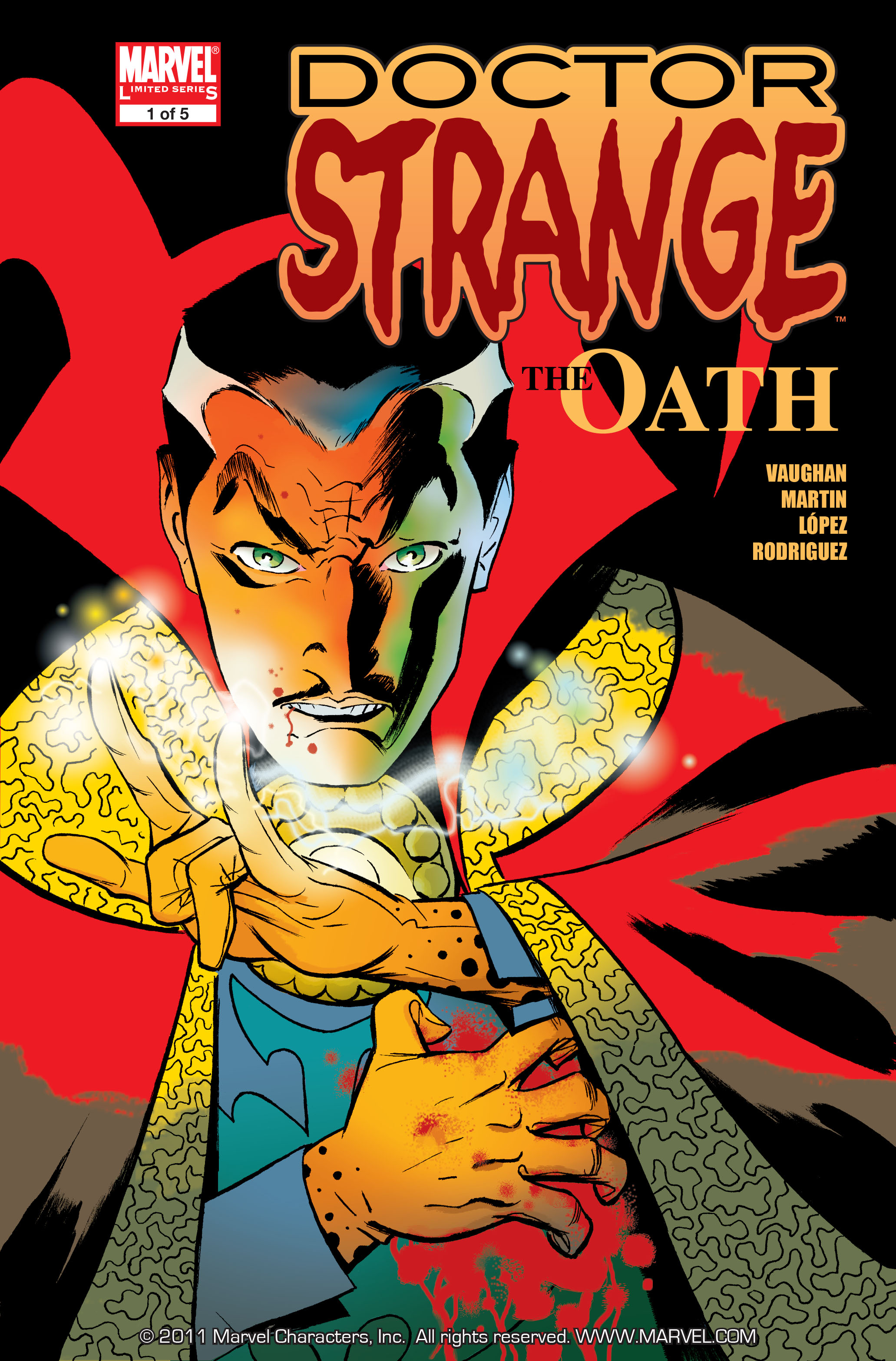 Read online Doctor Strange: The Oath comic -  Issue #1 - 1