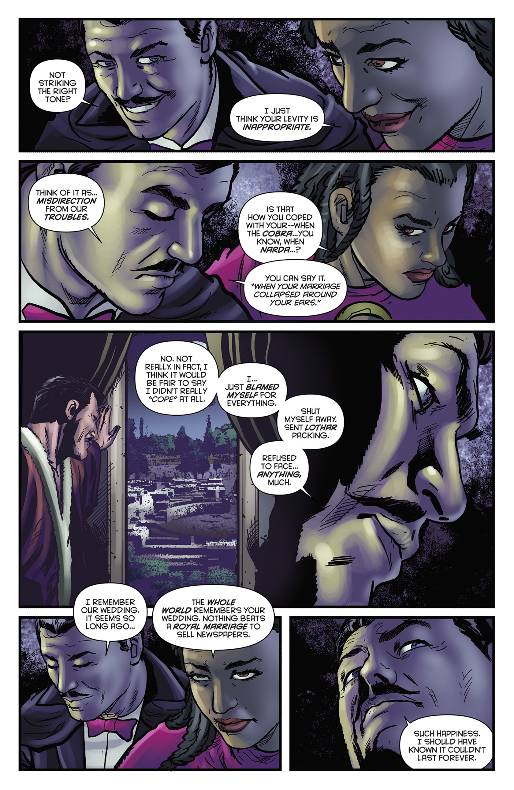 Read online King: Mandrake the Magician comic -  Issue #3 - 6