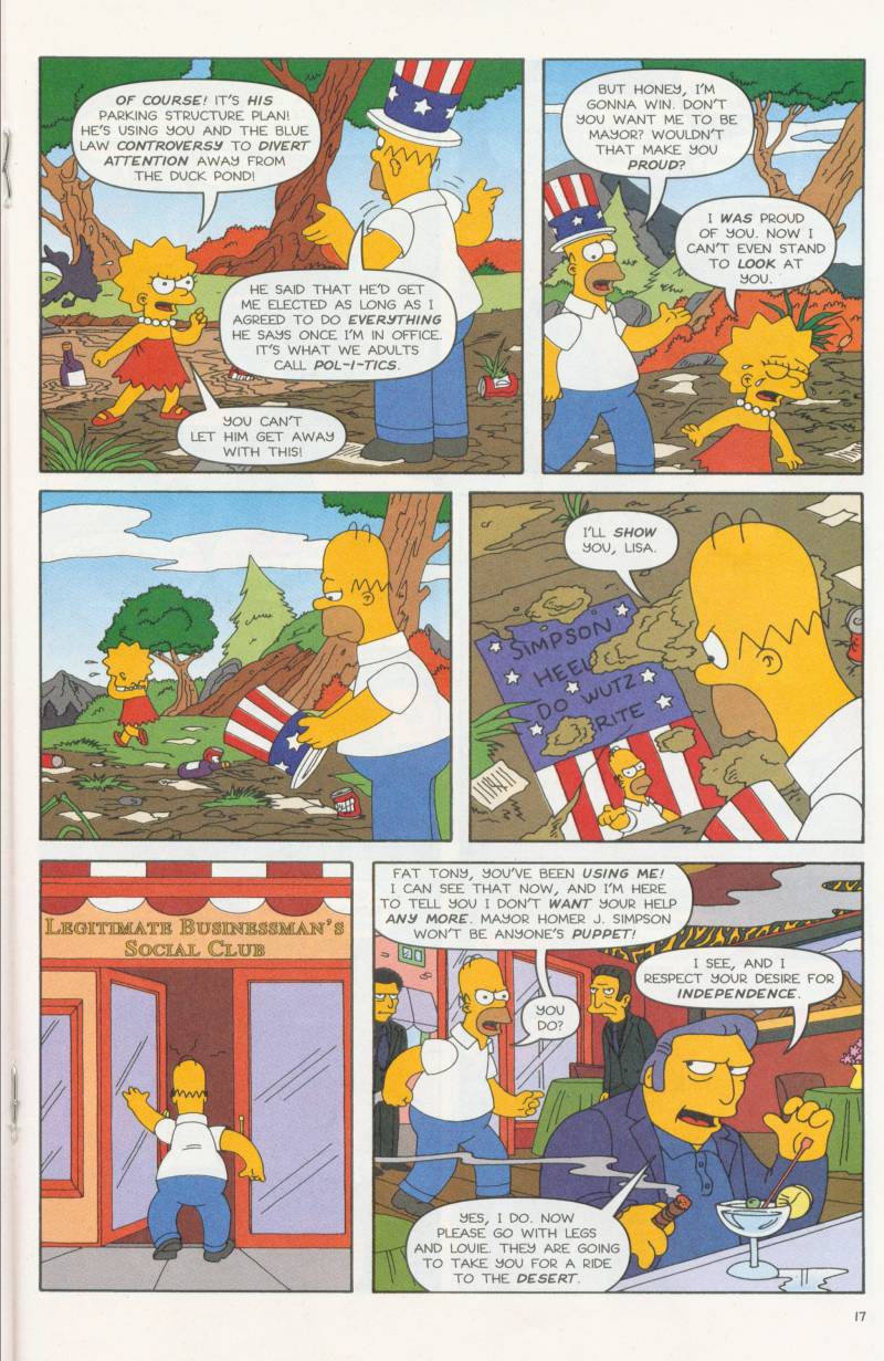 Read online Simpsons Comics comic -  Issue #58 - 18