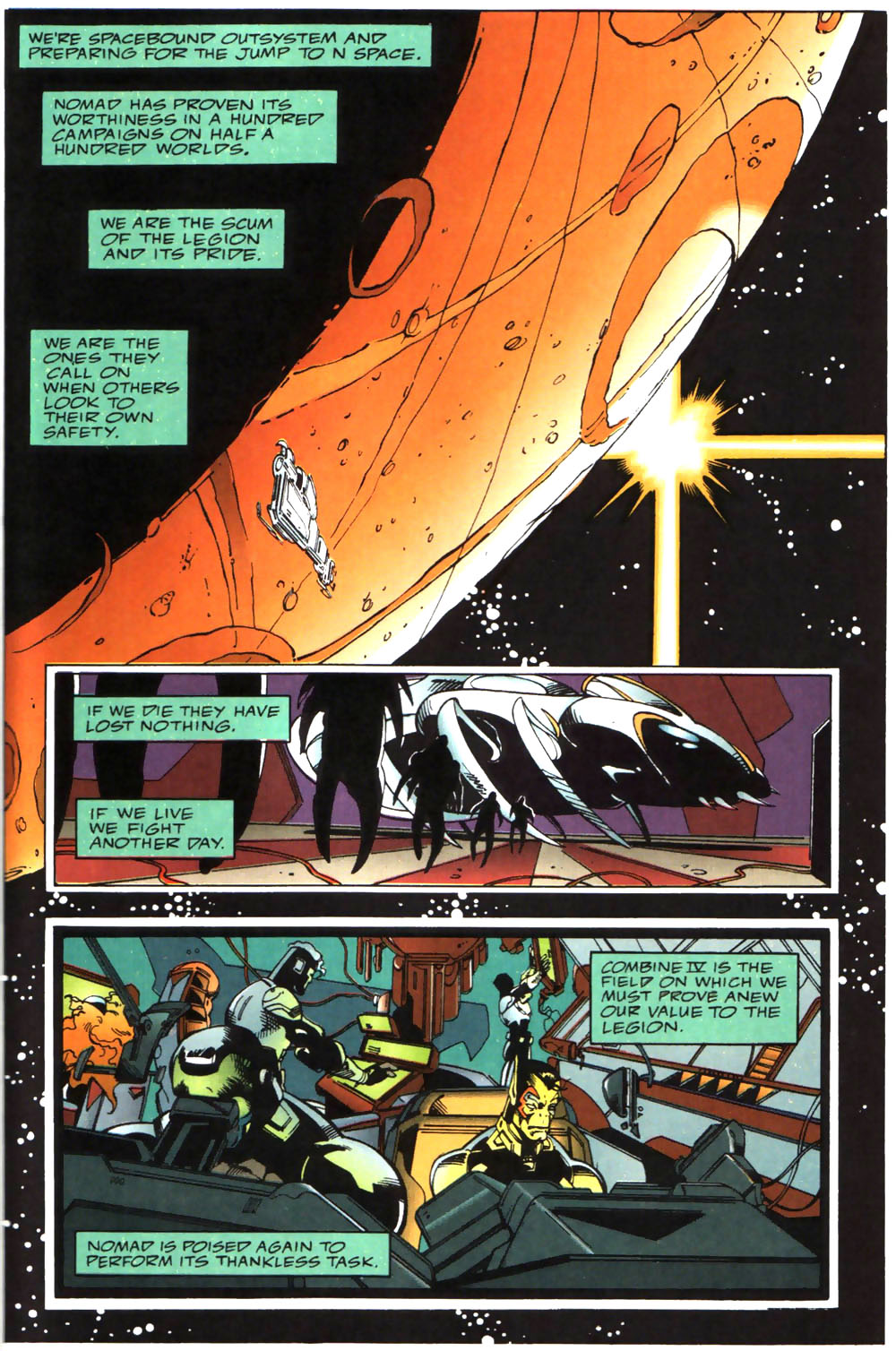 Read online Alien Legion: On the Edge comic -  Issue #3 - 41