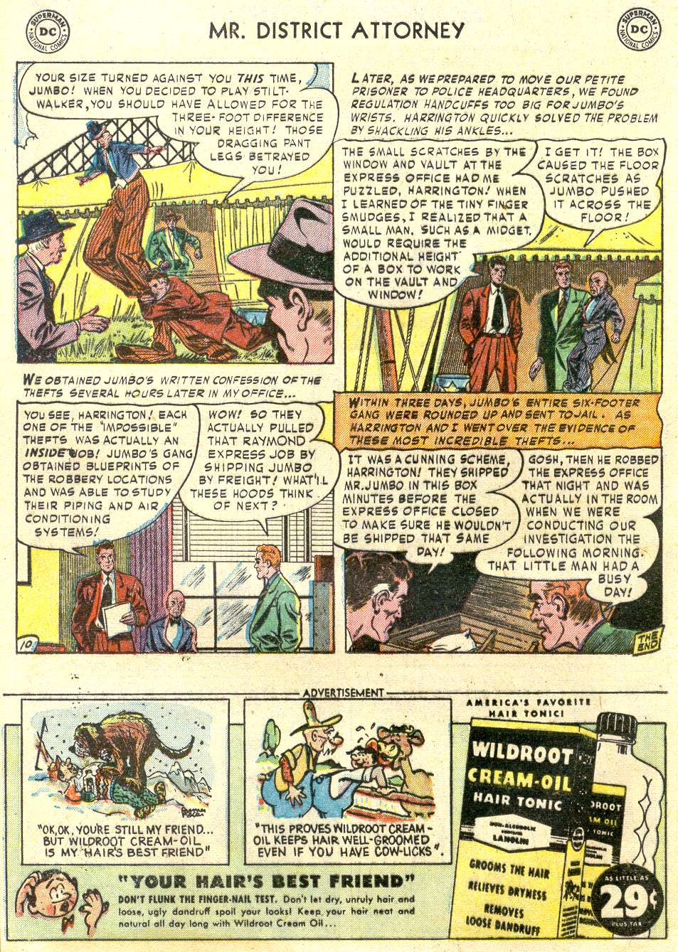 Read online Mr. District Attorney comic -  Issue #29 - 12