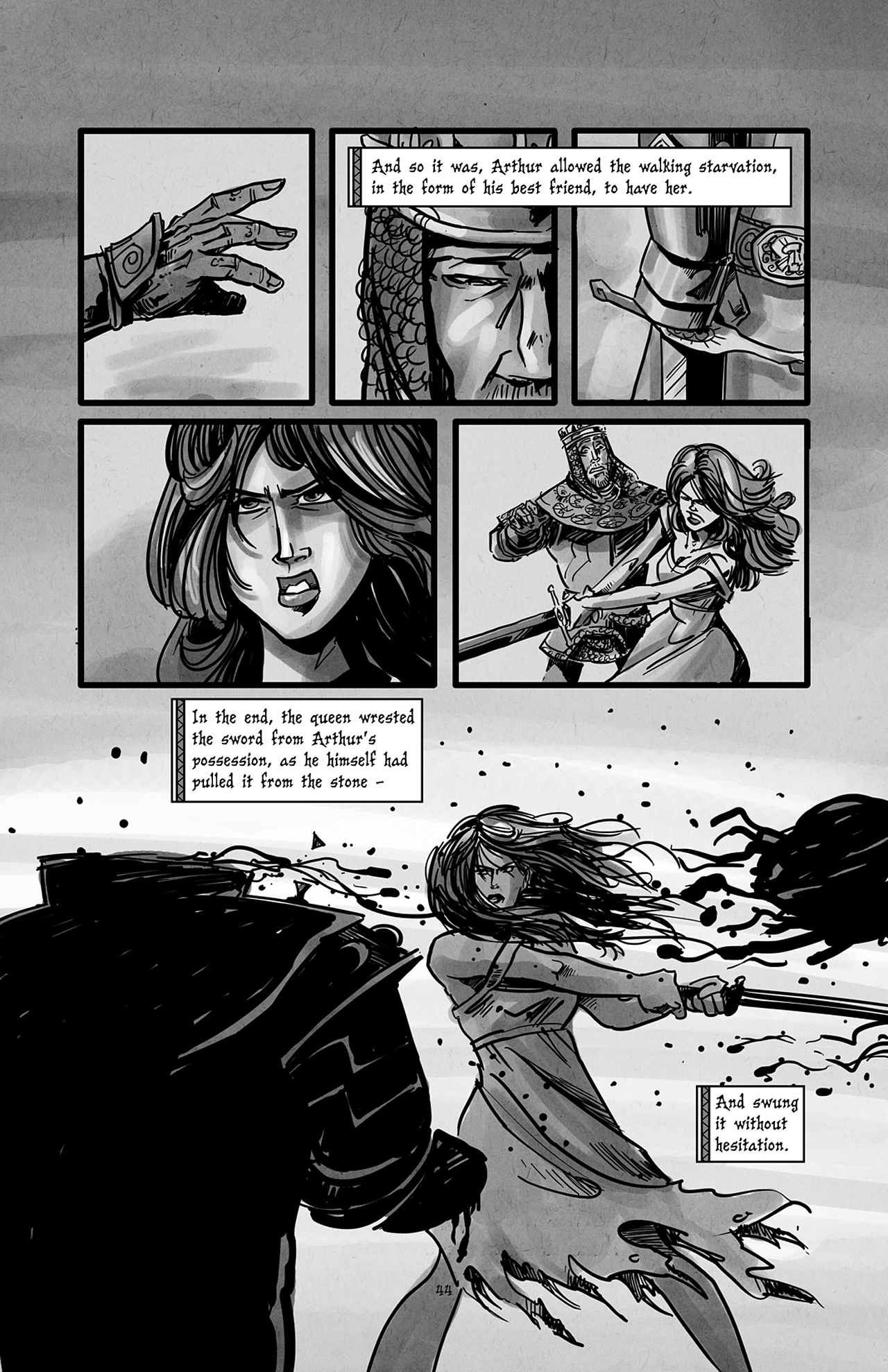 Read online Knights of the Living Dead comic -  Issue #2 - 27