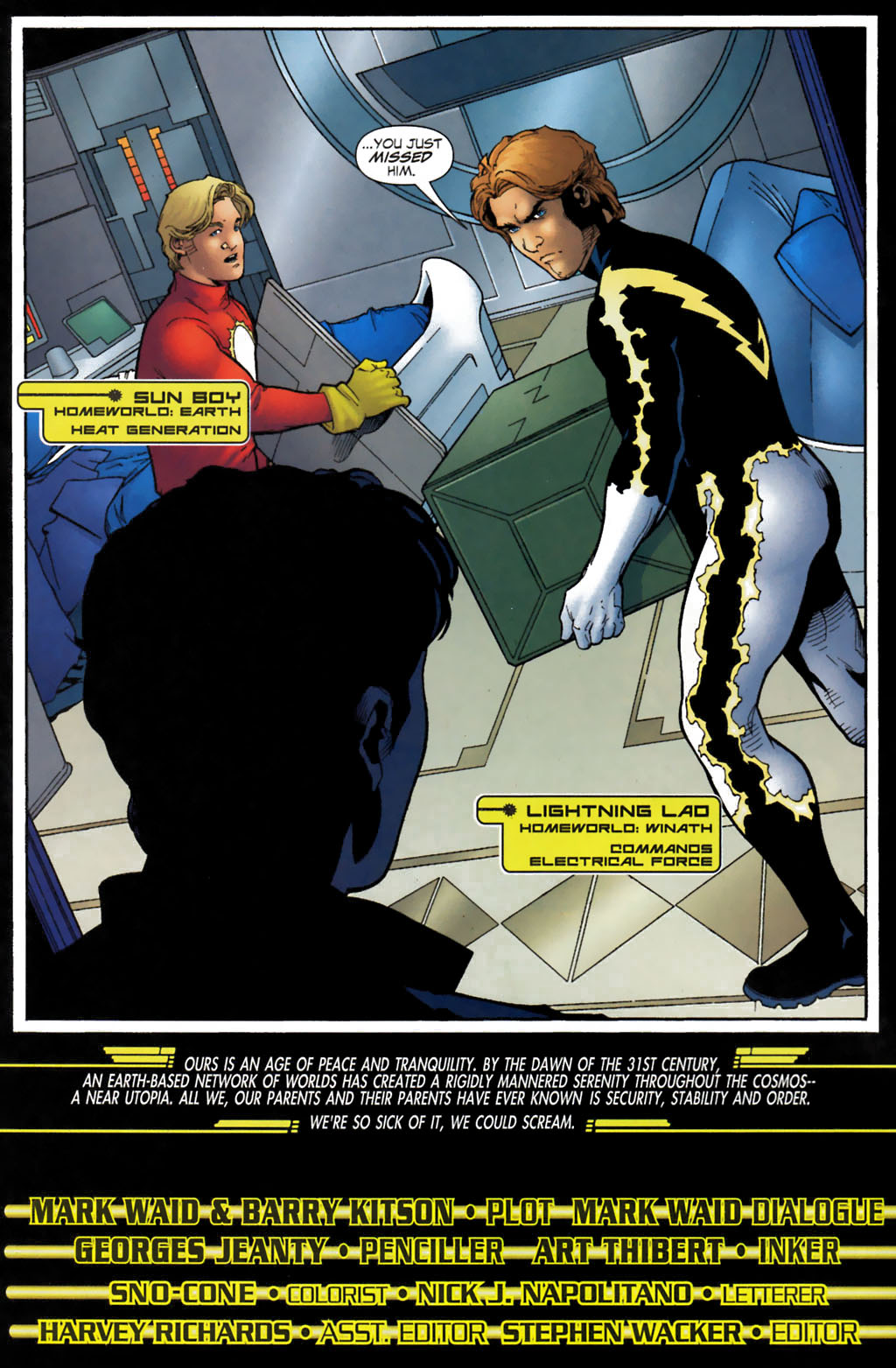 Read online Legion of Super-Heroes (2005) comic -  Issue #9 - 5