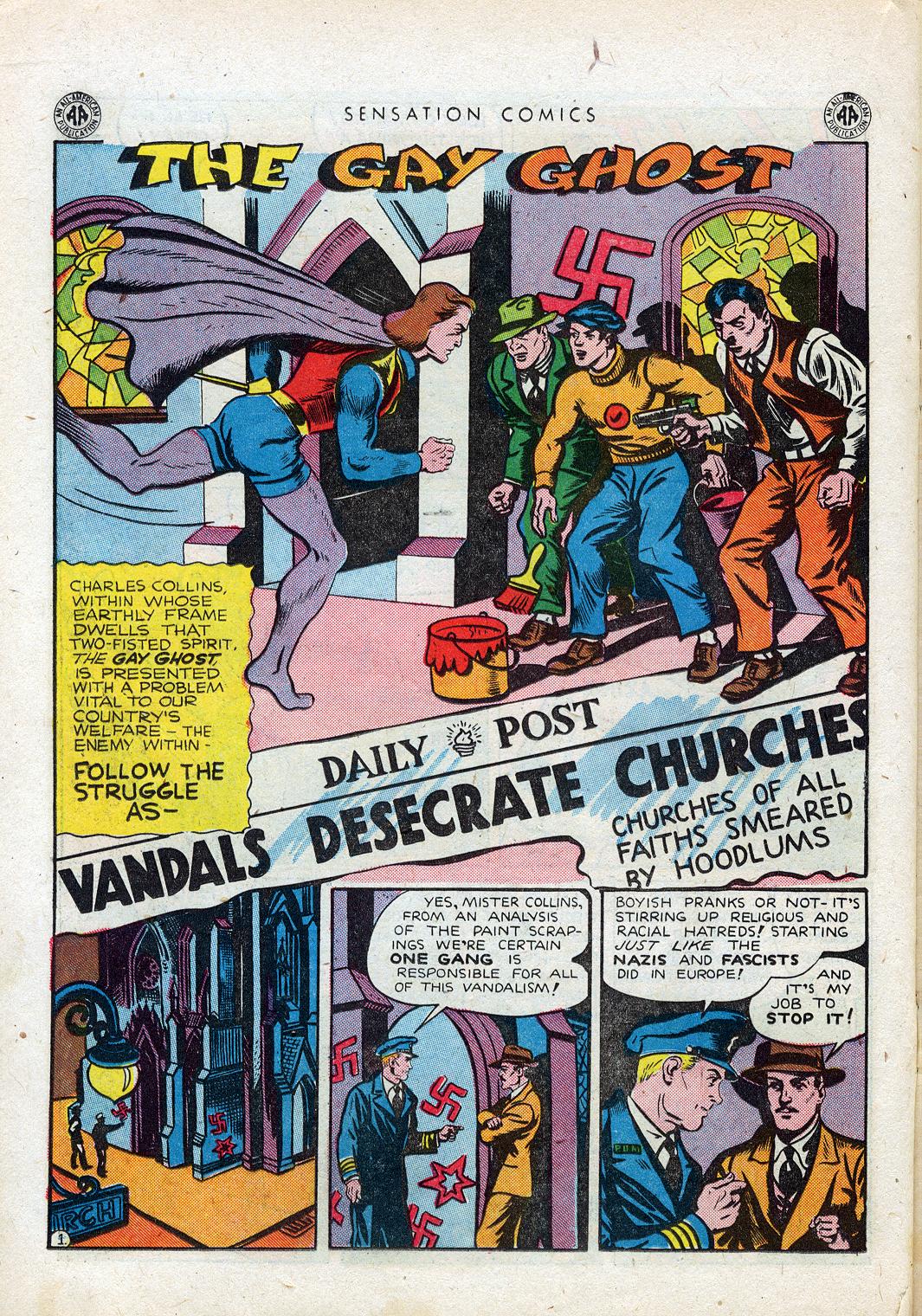 Read online Sensation (Mystery) Comics comic -  Issue #38 - 32